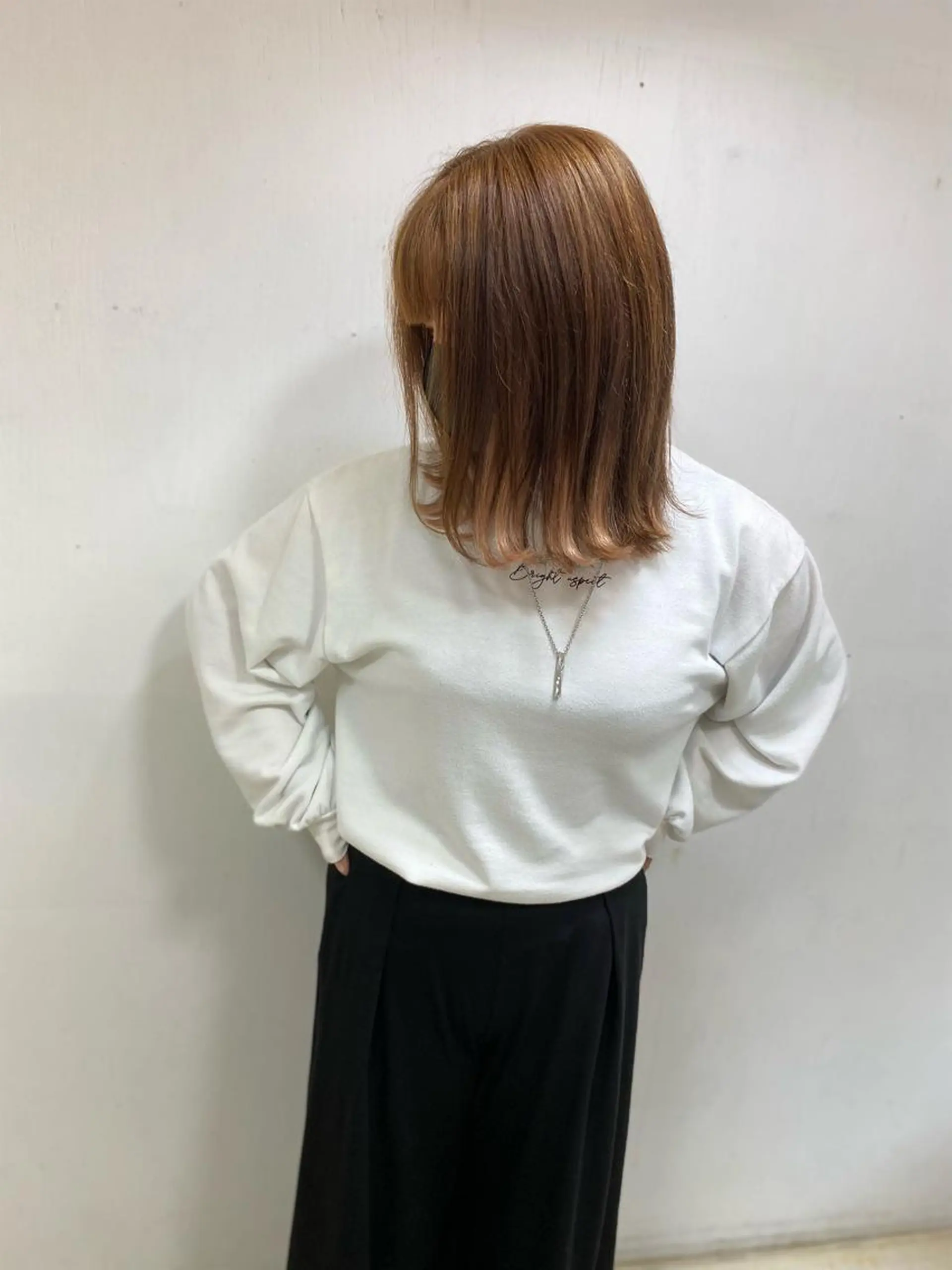 ミディアム カラー パーマ ヘアアレンジ メンズ マツエク・マツパ アイブロウ 🧡可愛い色落ち🧡 ハイトーン特化🧡のヘアスタイル