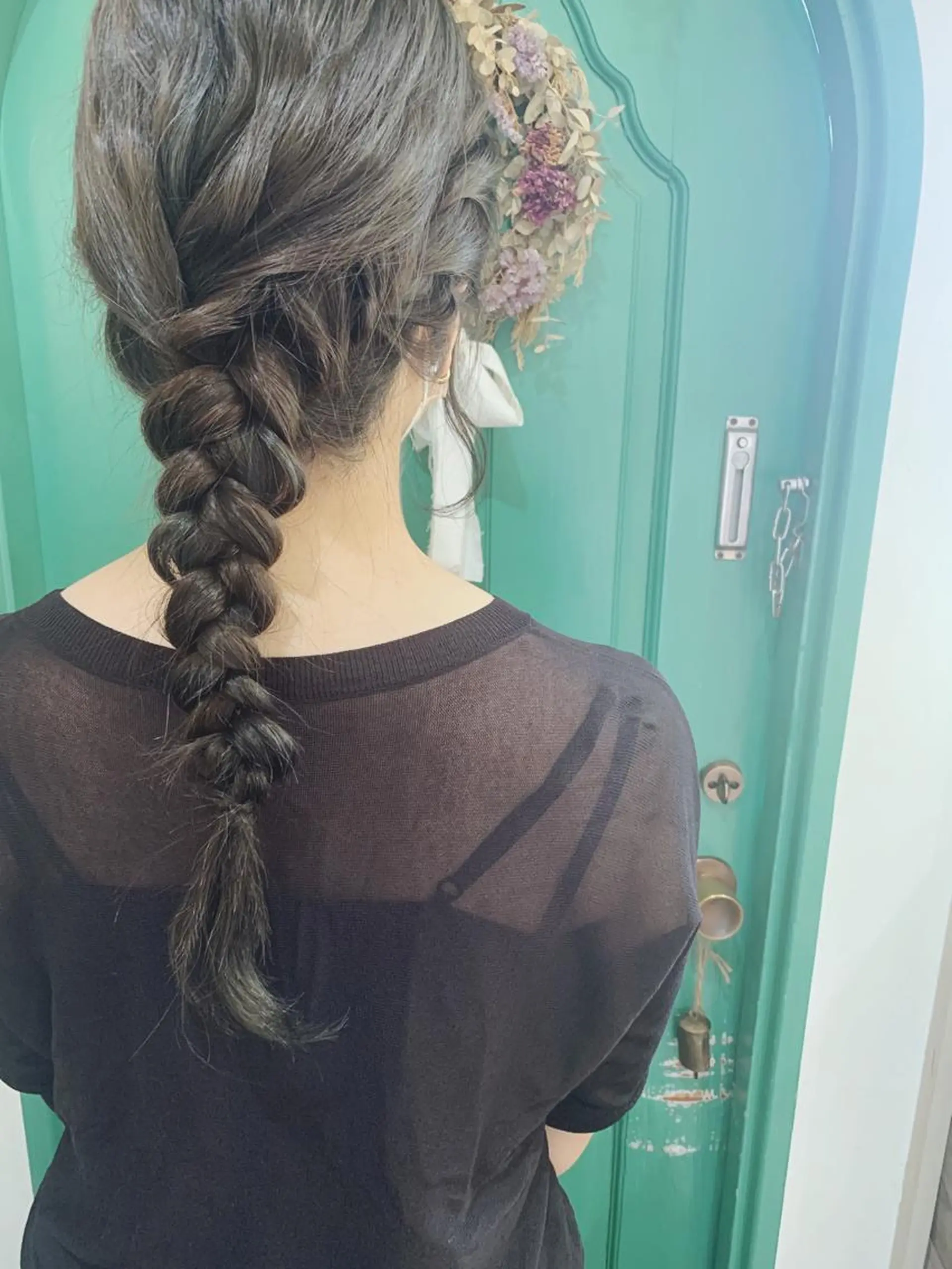 ロング ロング ヘアカラー 佐藤 美咲のヘアスタイル