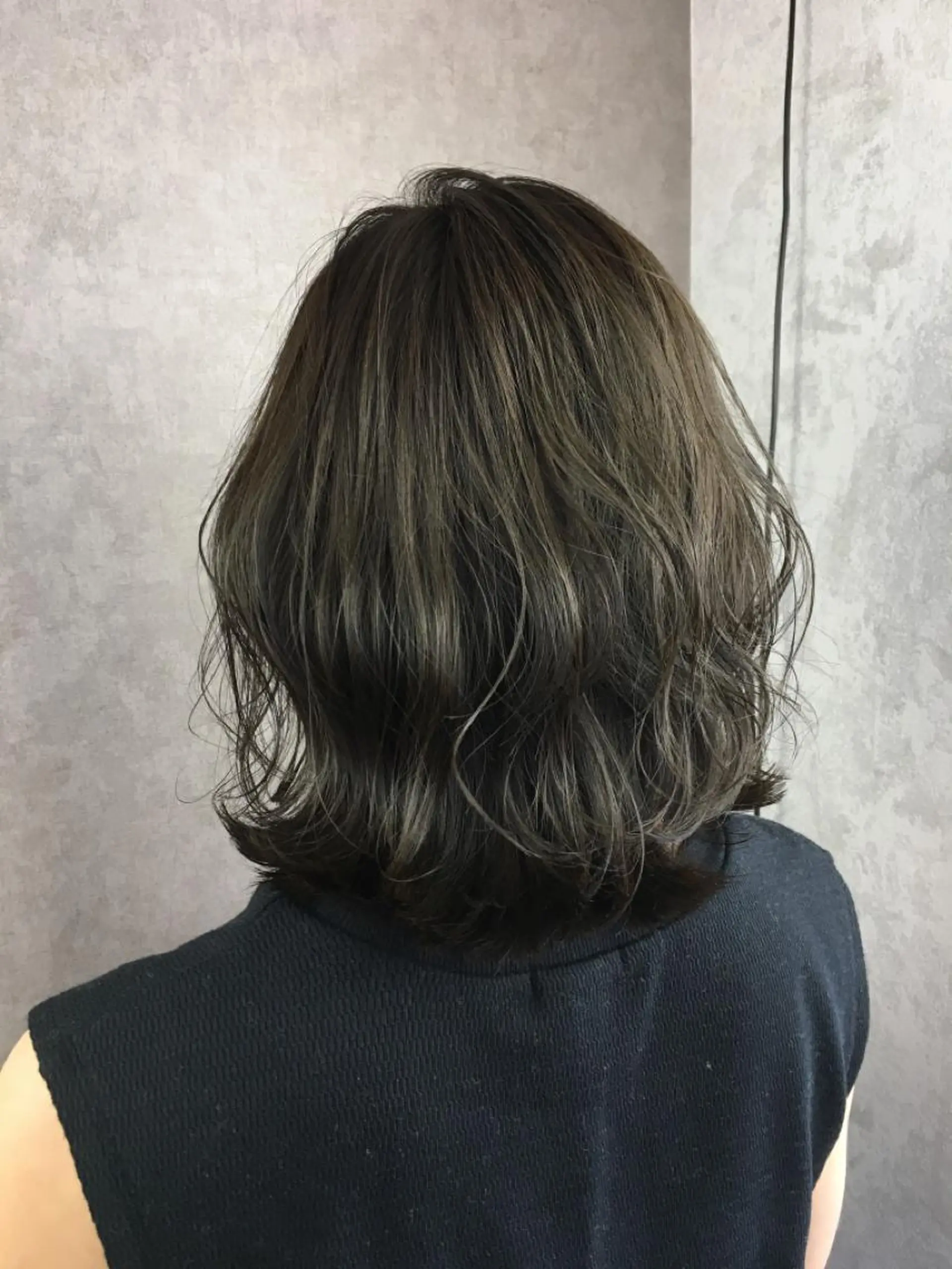 ミディアム カラー ツイストスパイラル パーマ✂︎ KYOUのヘアスタイル