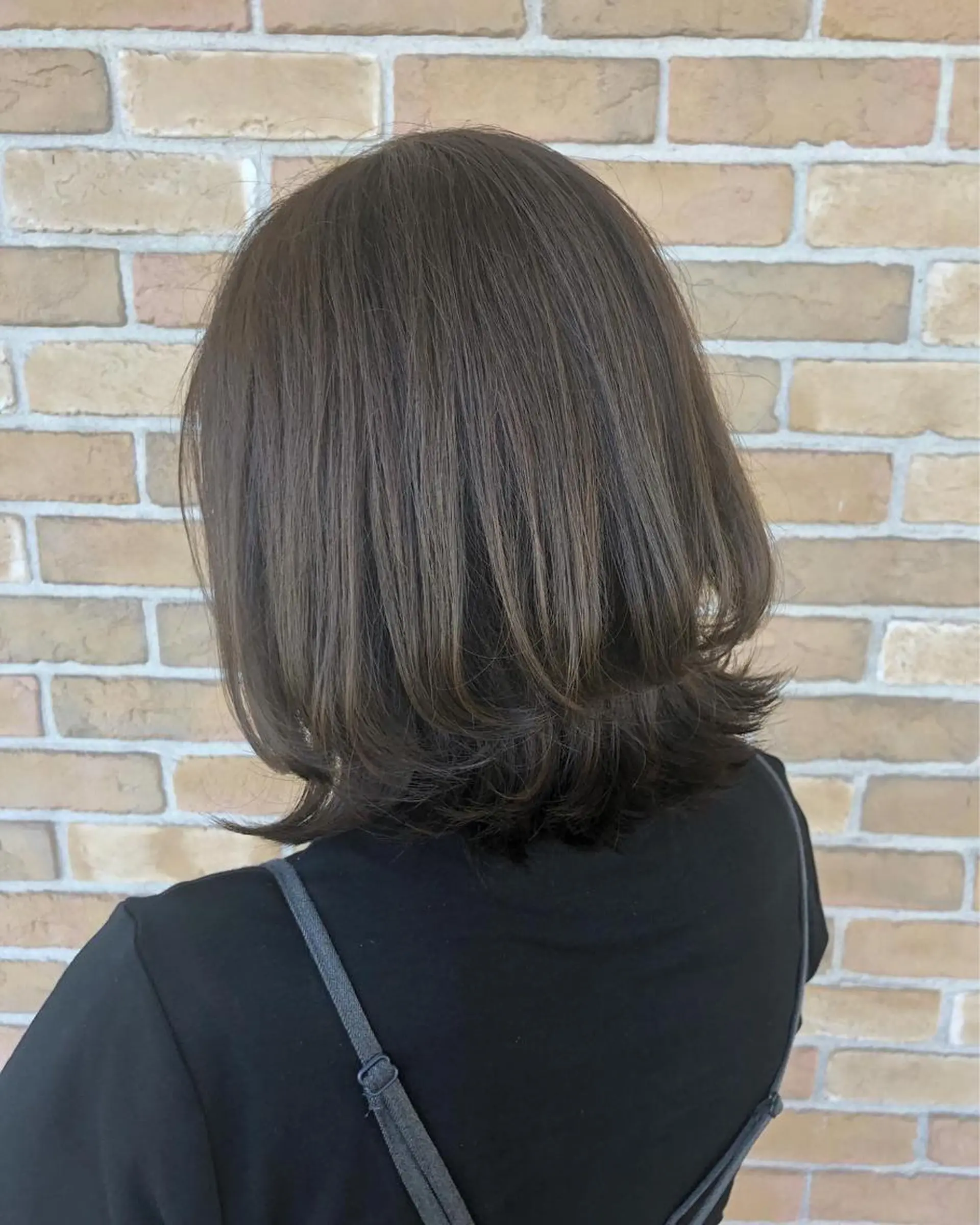 ミディアム カラー ヘアアレンジ ❣️倉敷❣️美髪 カラー能登一成のヘアスタイル