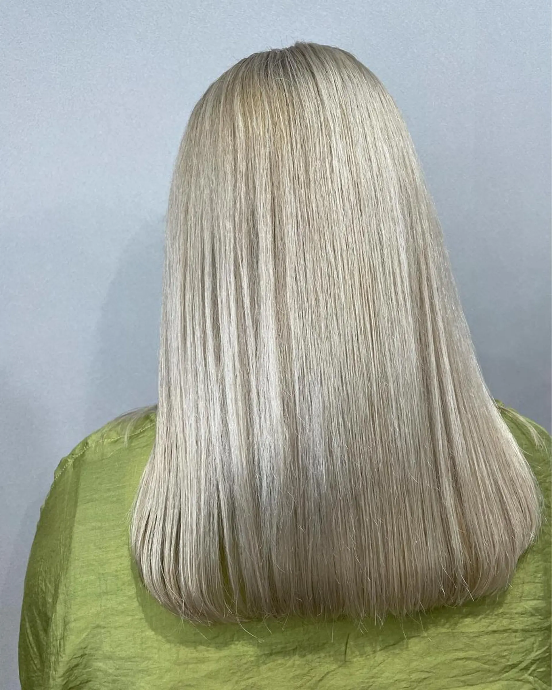 セミロング 杉田 怜司のヘアスタイル