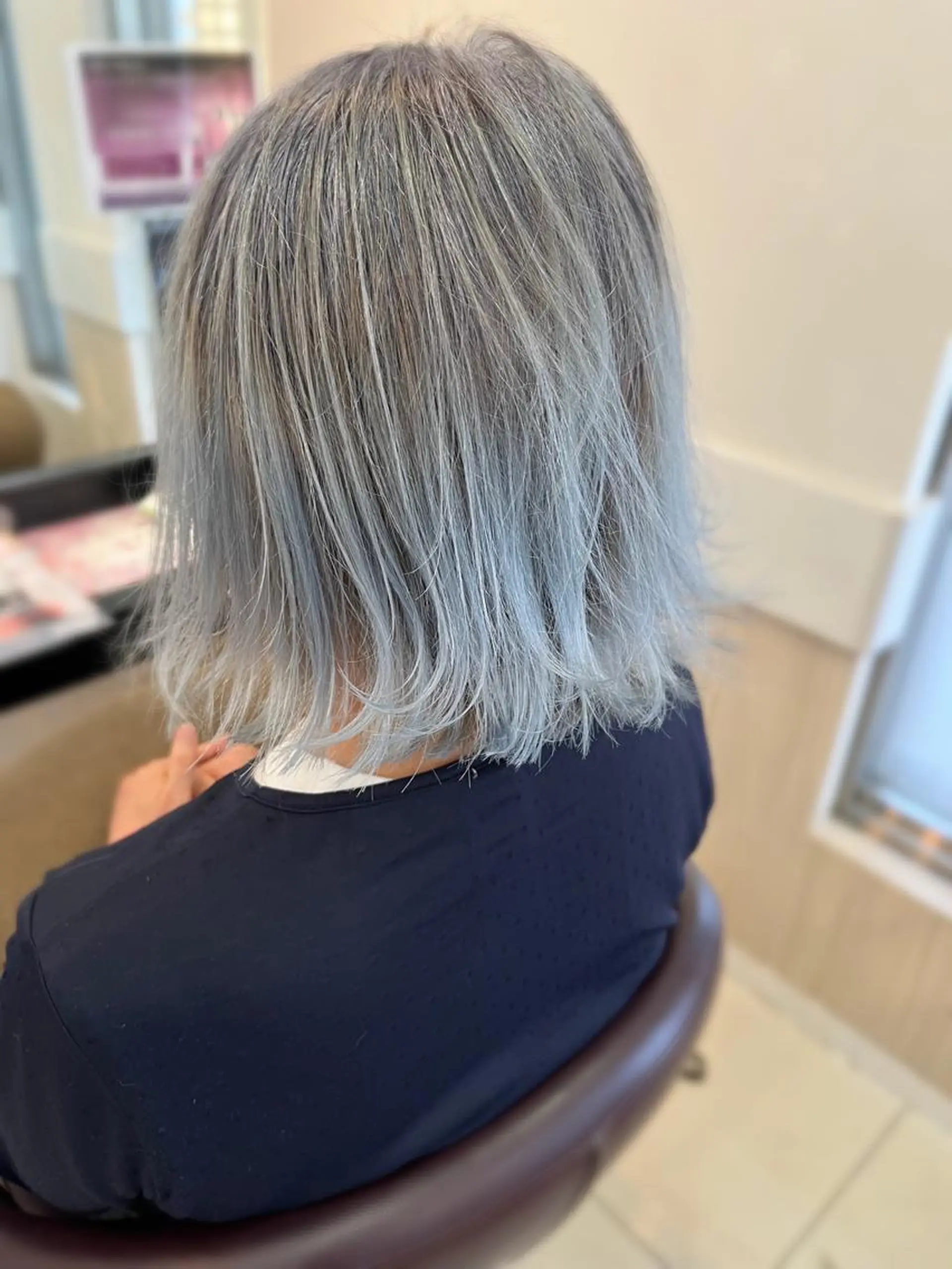 ミディアム カラー トータルビューティー K:R鶴川のヘアスタイル