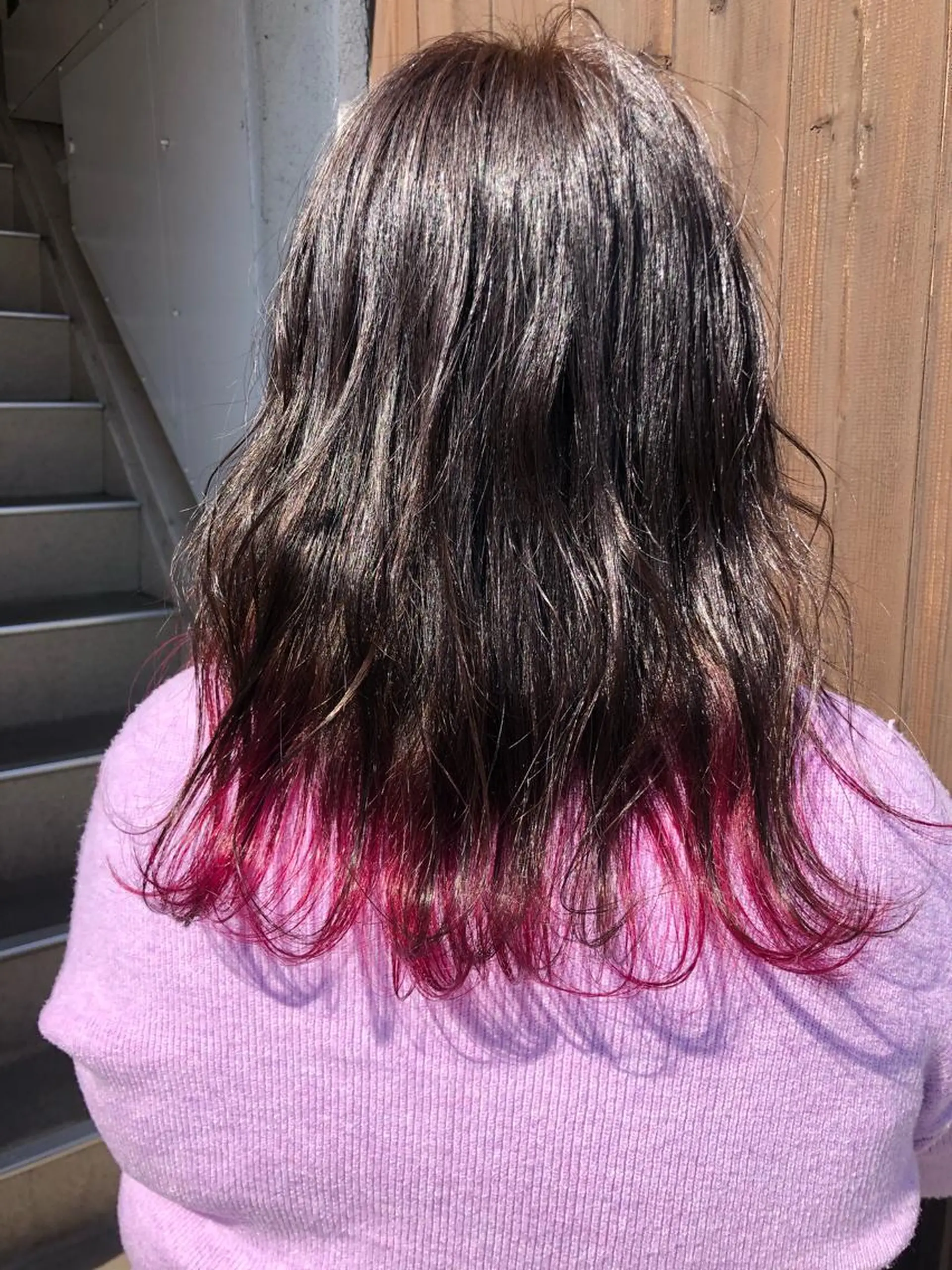 セミロング 國次 夕貴のヘアスタイル