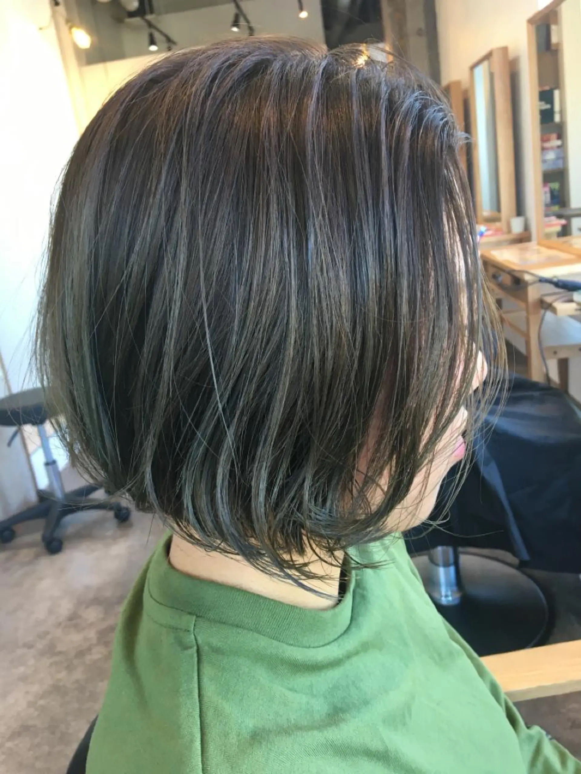 ミディアム カラー ヘアカラー トリートメント ✨落ち着いた接客 💡高橋優也💡のヘアスタイル