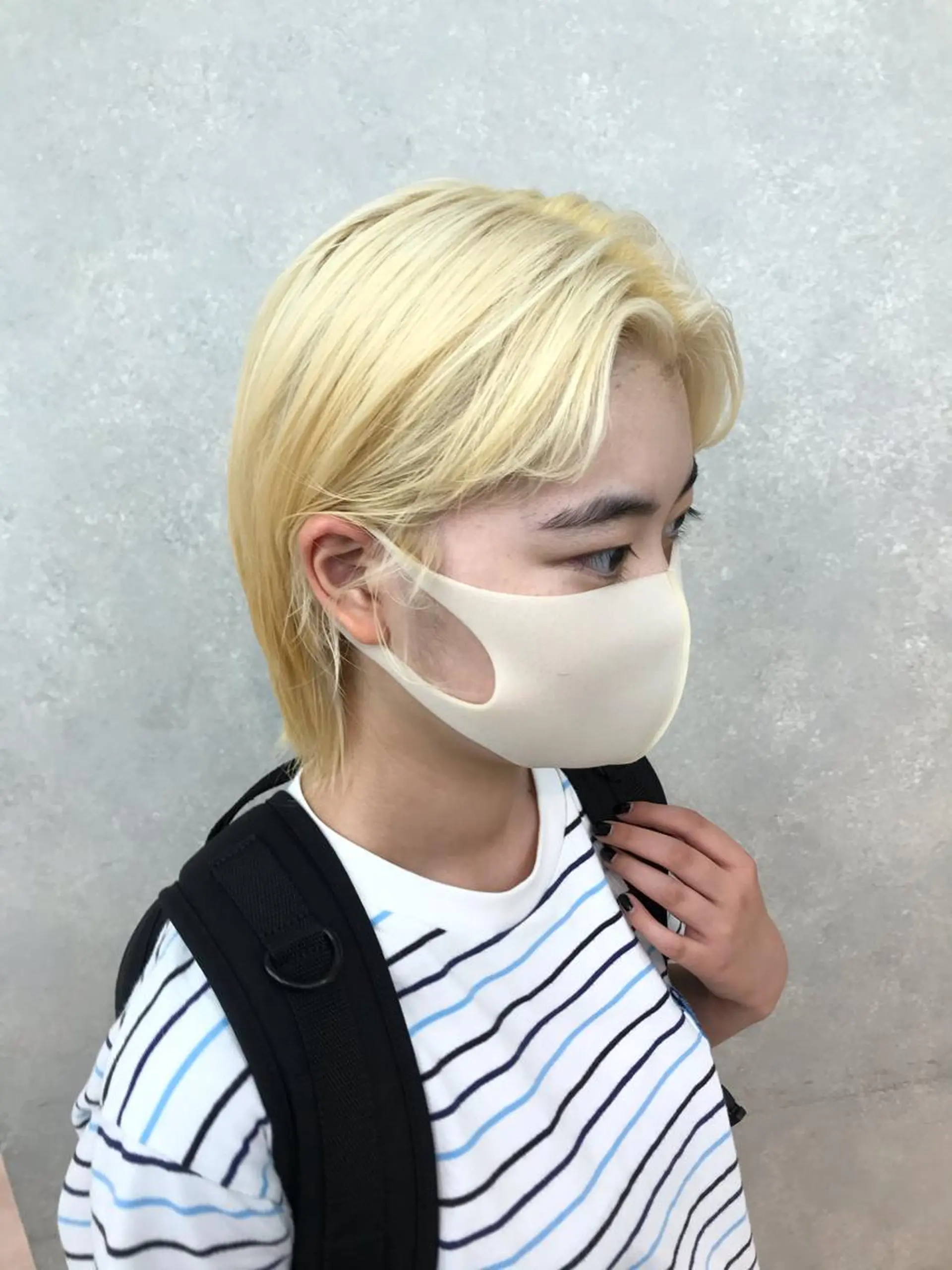 ショート カラー ヘアカラー 🇰🇷カルマパーマ kaito🇰🇷のヘアスタイル