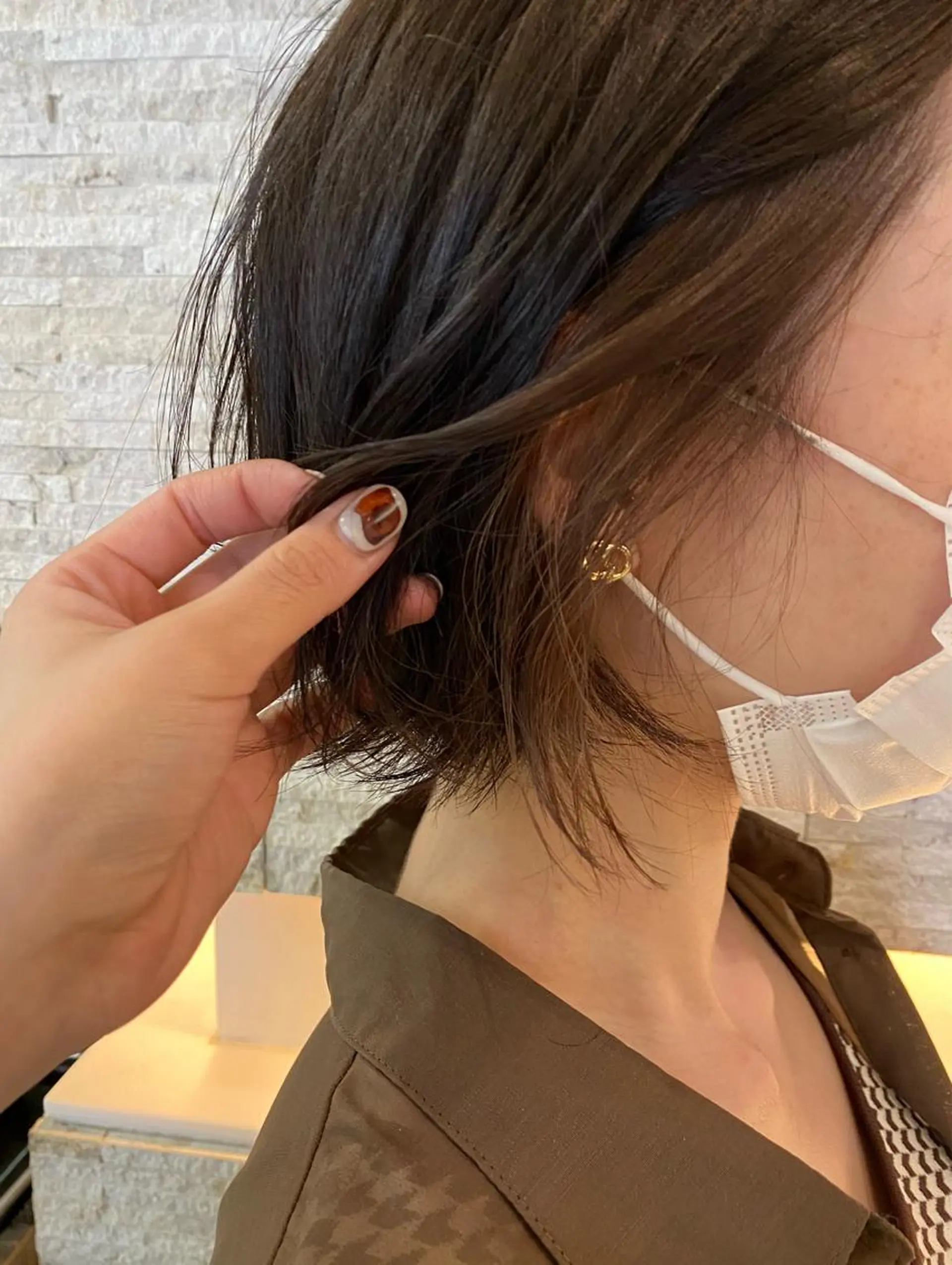 ショート カラー ✄折橋 彩花🐶🍑のヘアスタイル