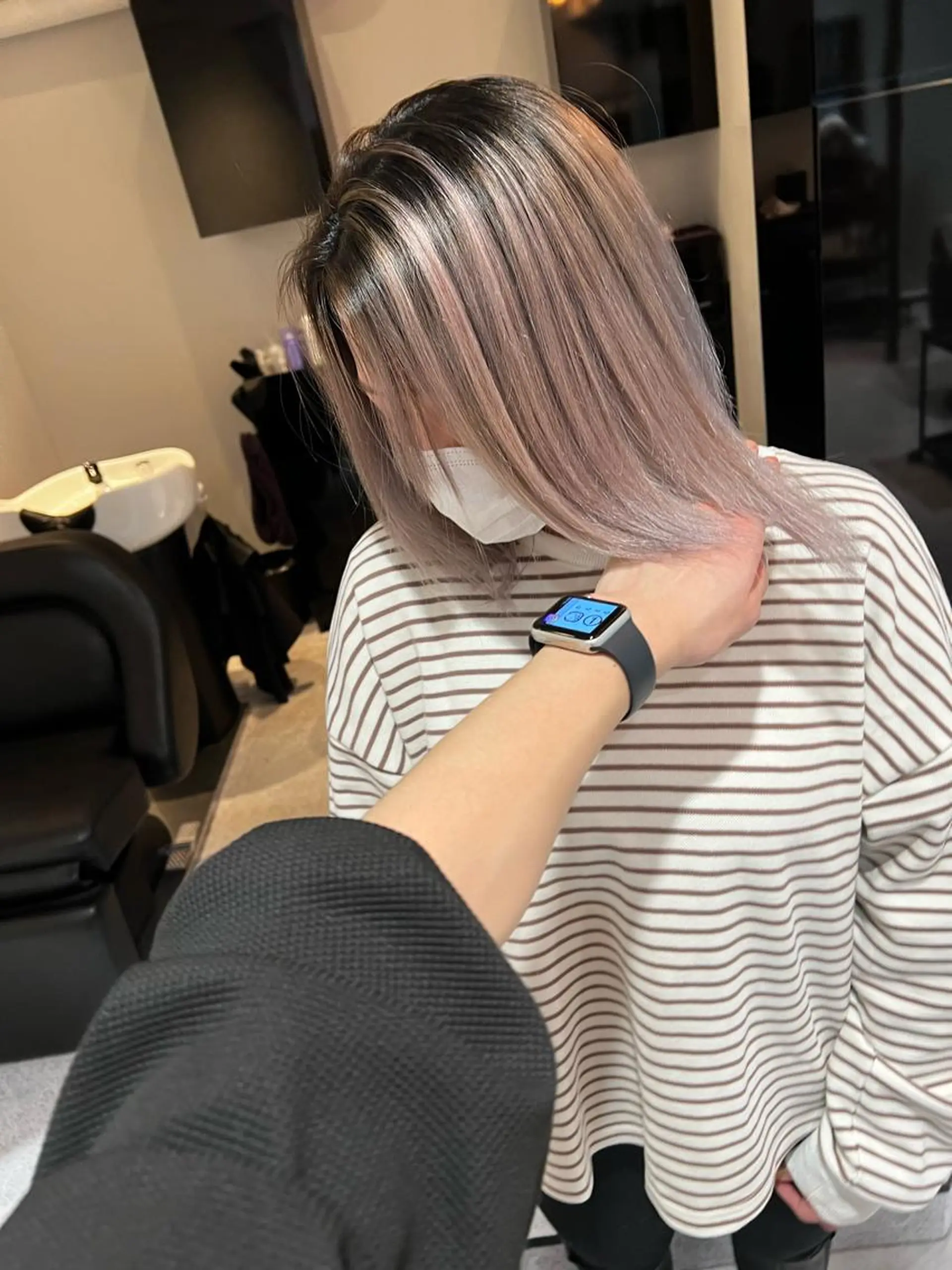 ミディアム カラー PSY(サイ)池袋 金田尚久🎨のヘアスタイル