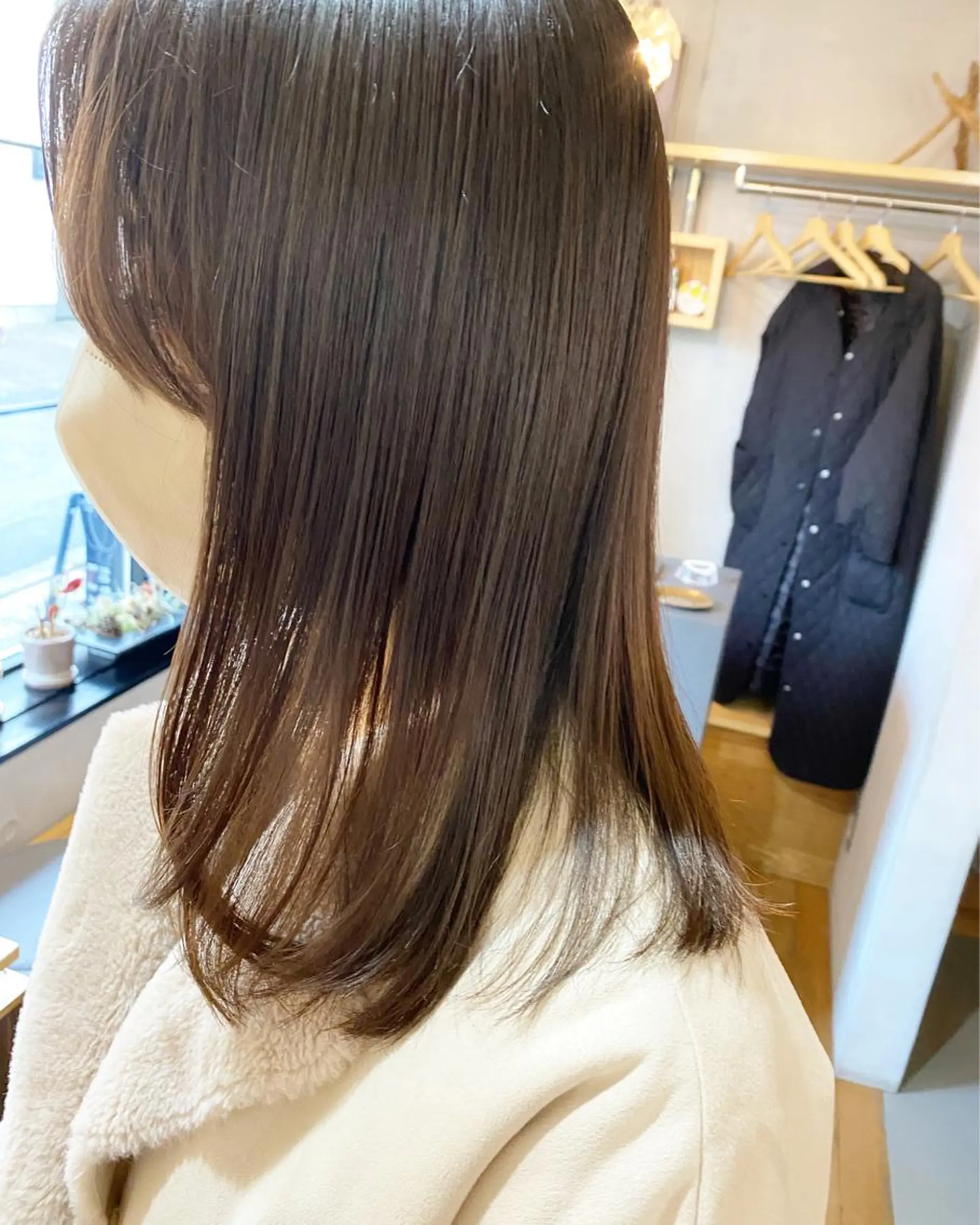 ショート 縮毛矯正 conne& ririのヘアスタイル