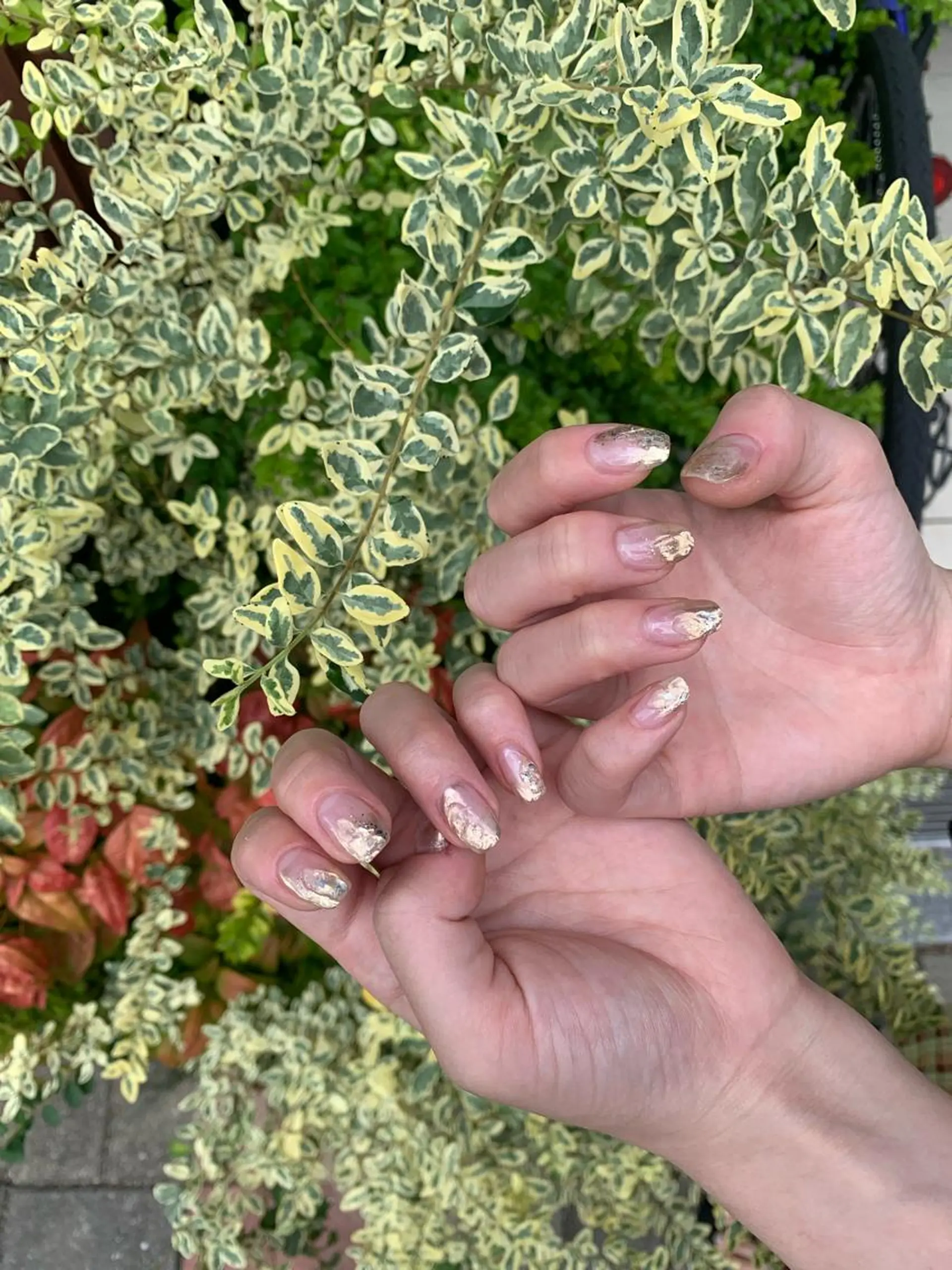 ネイル ハンドネイル Crescent Eye  Yukiのネイルデザイン