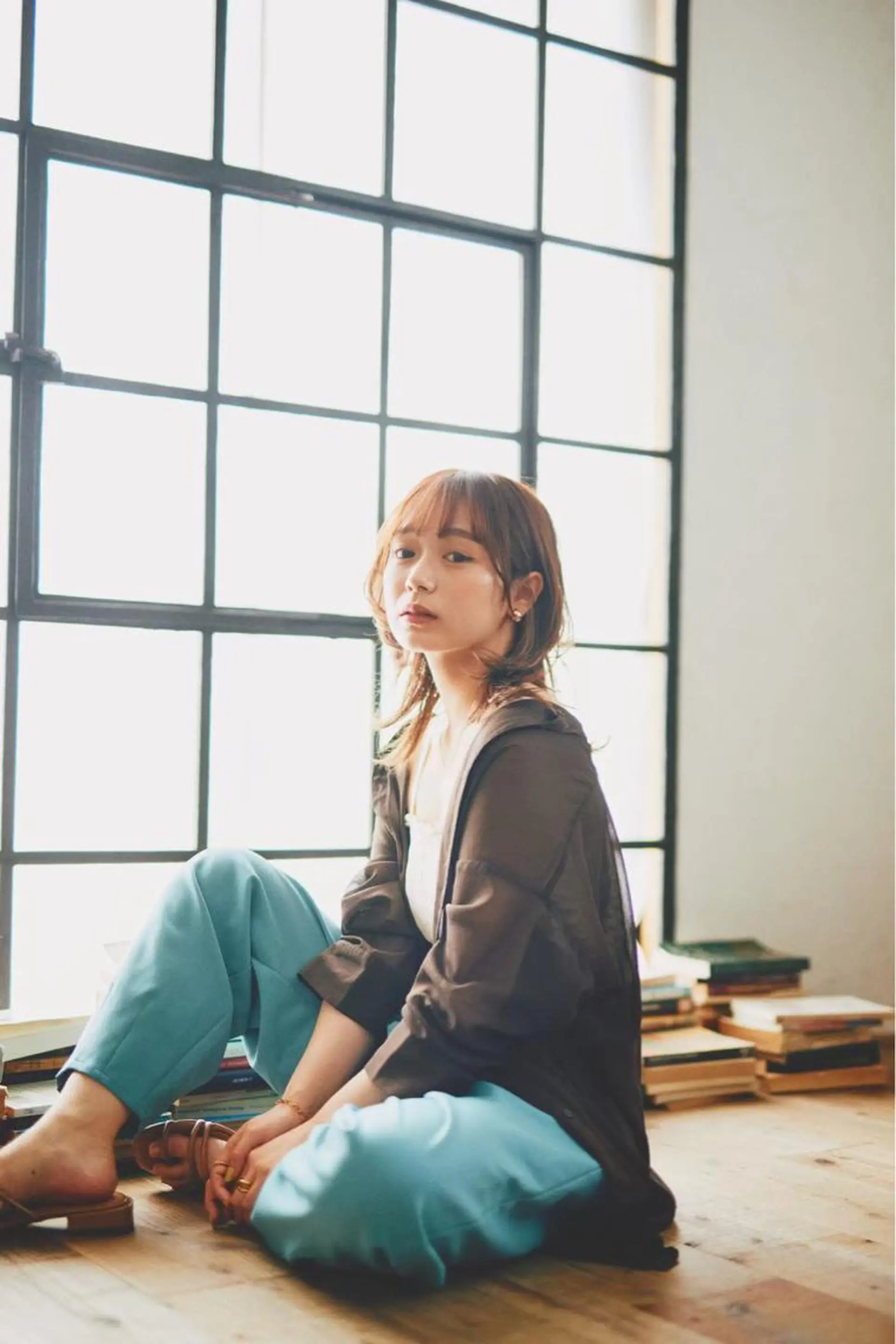 ミディアム 縮毛矯正/髪質改善/ HARUのヘアスタイル