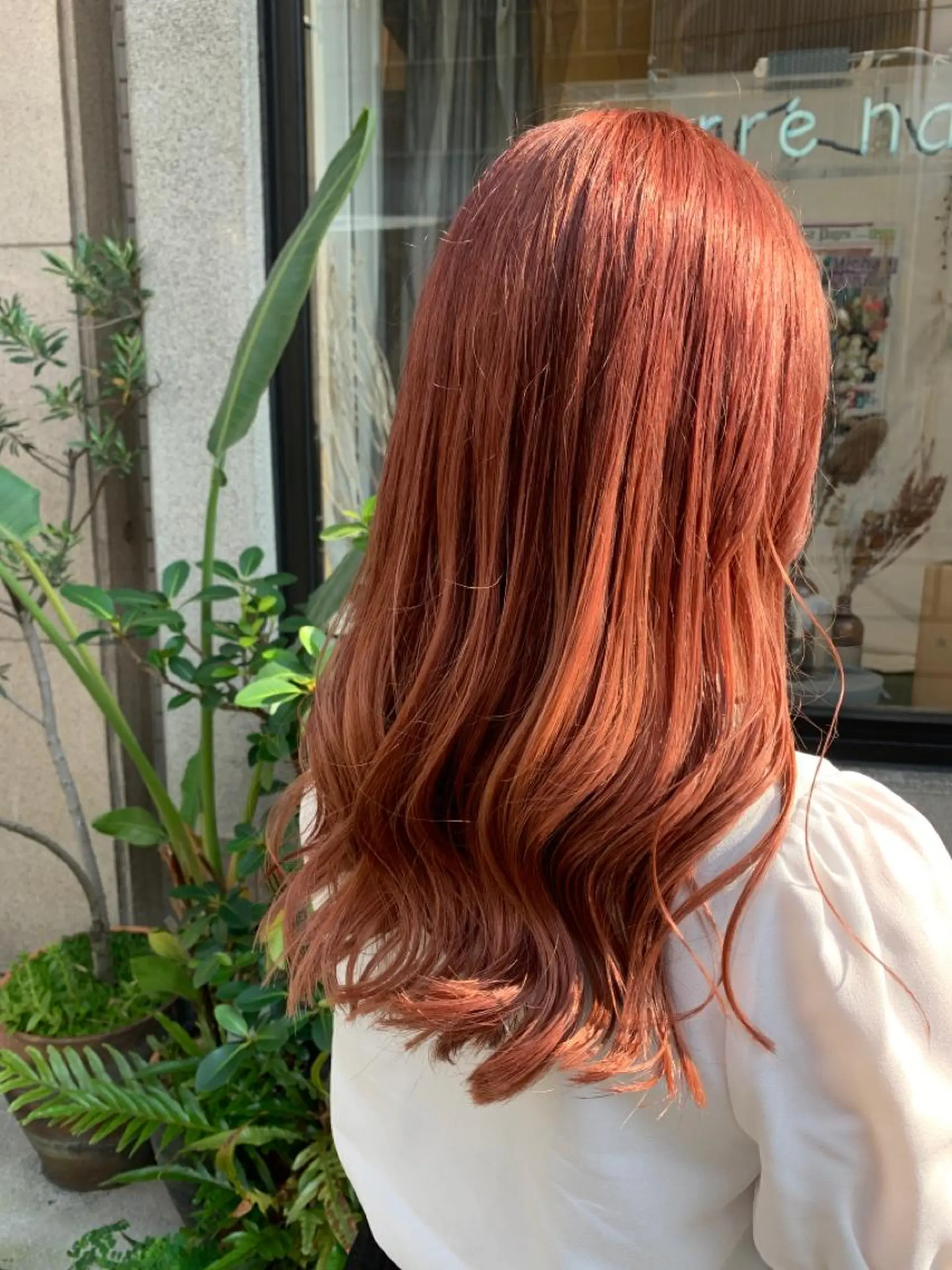 ロング 艶髪color💎髪 質改善ストレート大吉のヘアスタイル