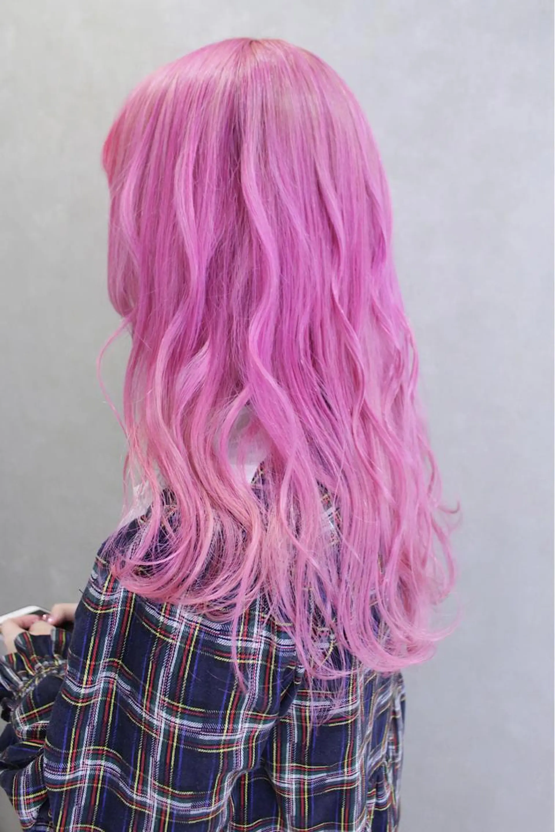 セミロング カラー ヘアアレンジ ヘアカラー トリートメント lani ブリーチ /ダブルカラーのヘアスタイル