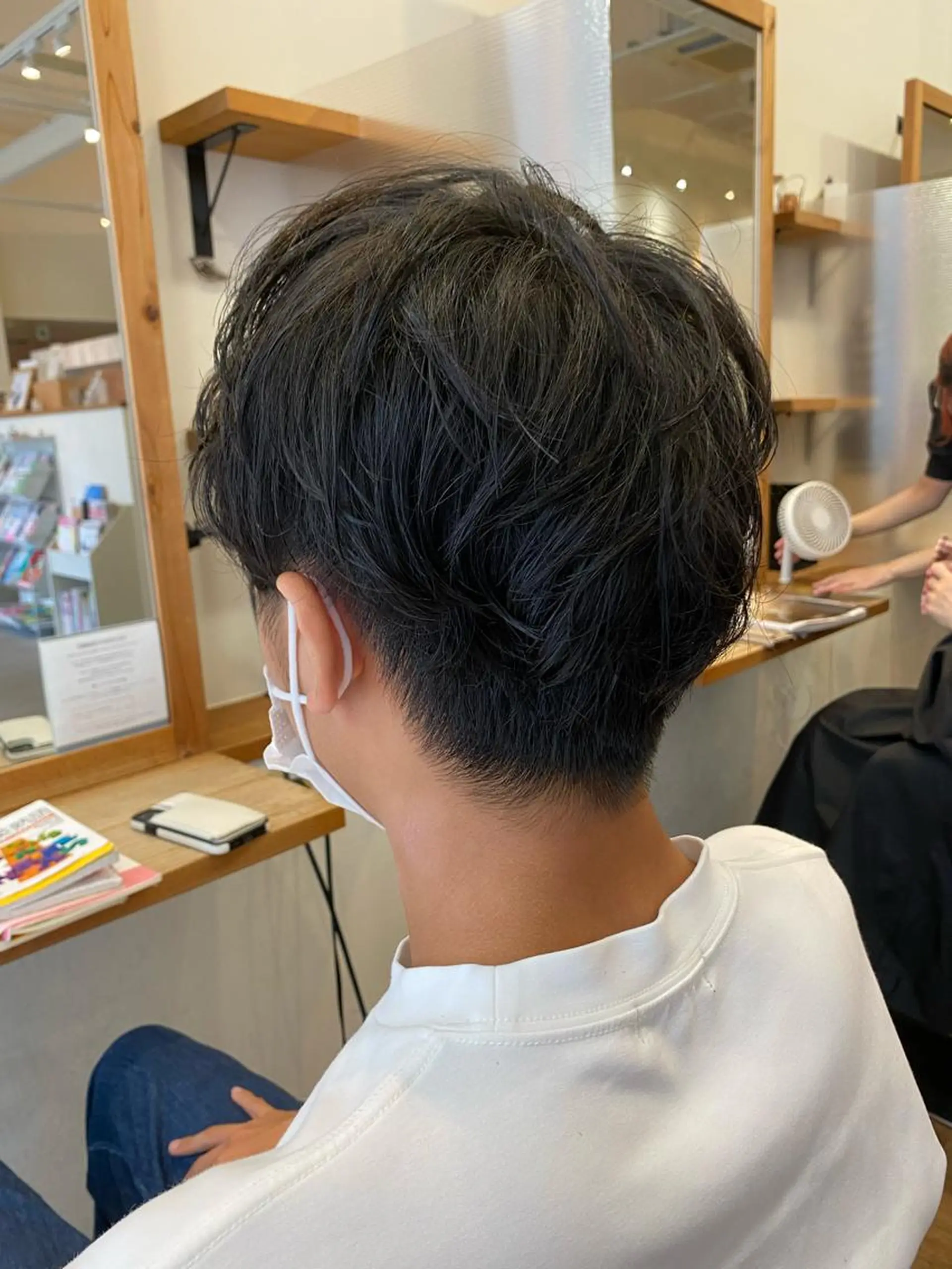 メンズ ツーブロック 刈り上げ 西村 恵祐のヘアスタイル