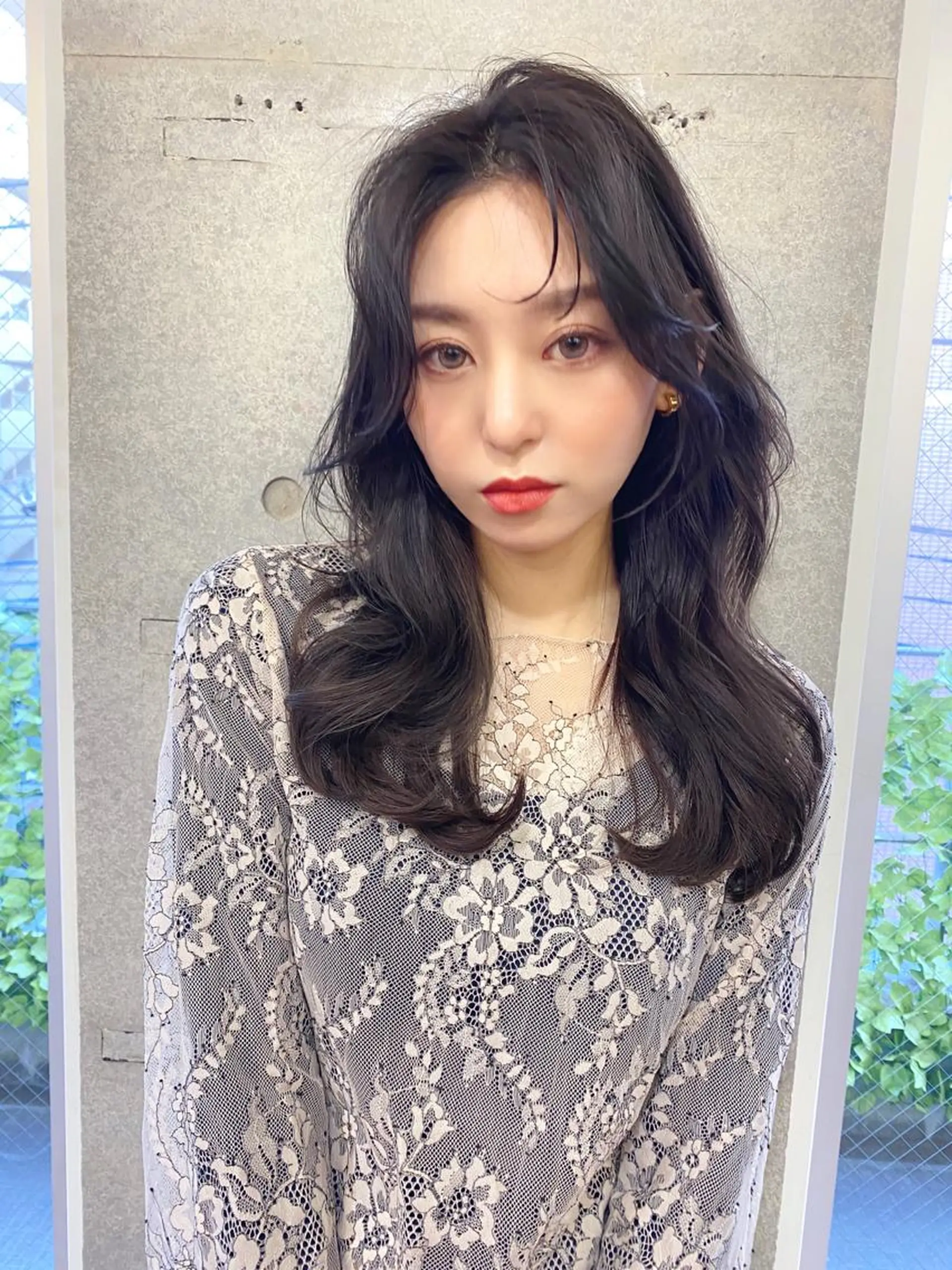 ロング カラー ロングレイヤー 韓国風ヘア レイヤーカット ロング 似合わせレイヤー 🇰🇷荒木洋文のヘアスタイル