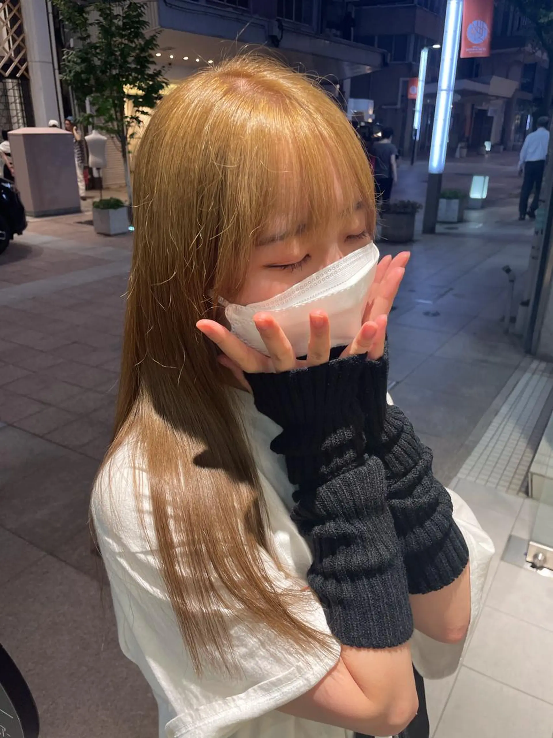 ミディアム 山下 とよかのヘアスタイル