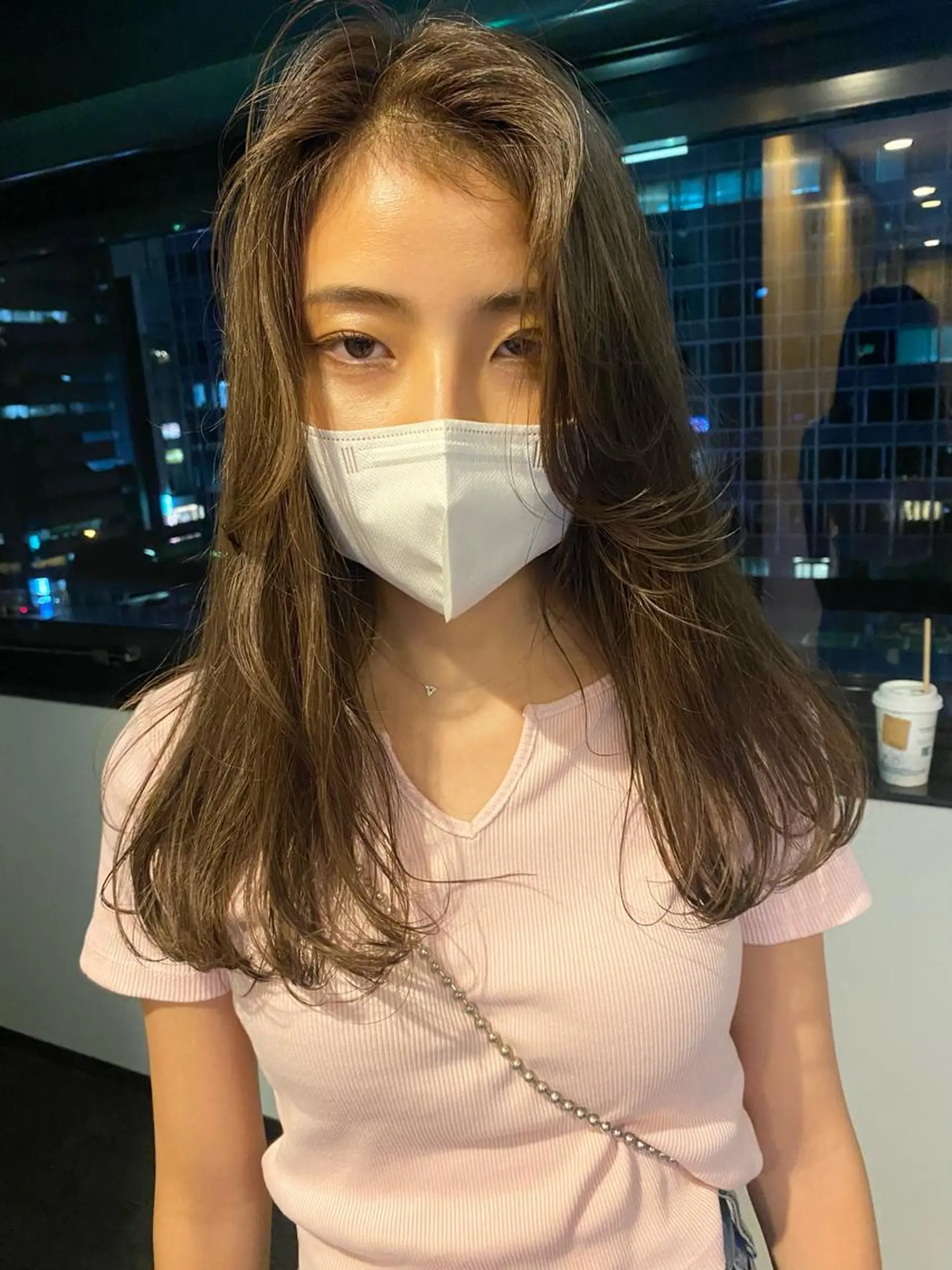 ロング デザインカラー/ボブ ブリーチカラー/ユリのヘアスタイル