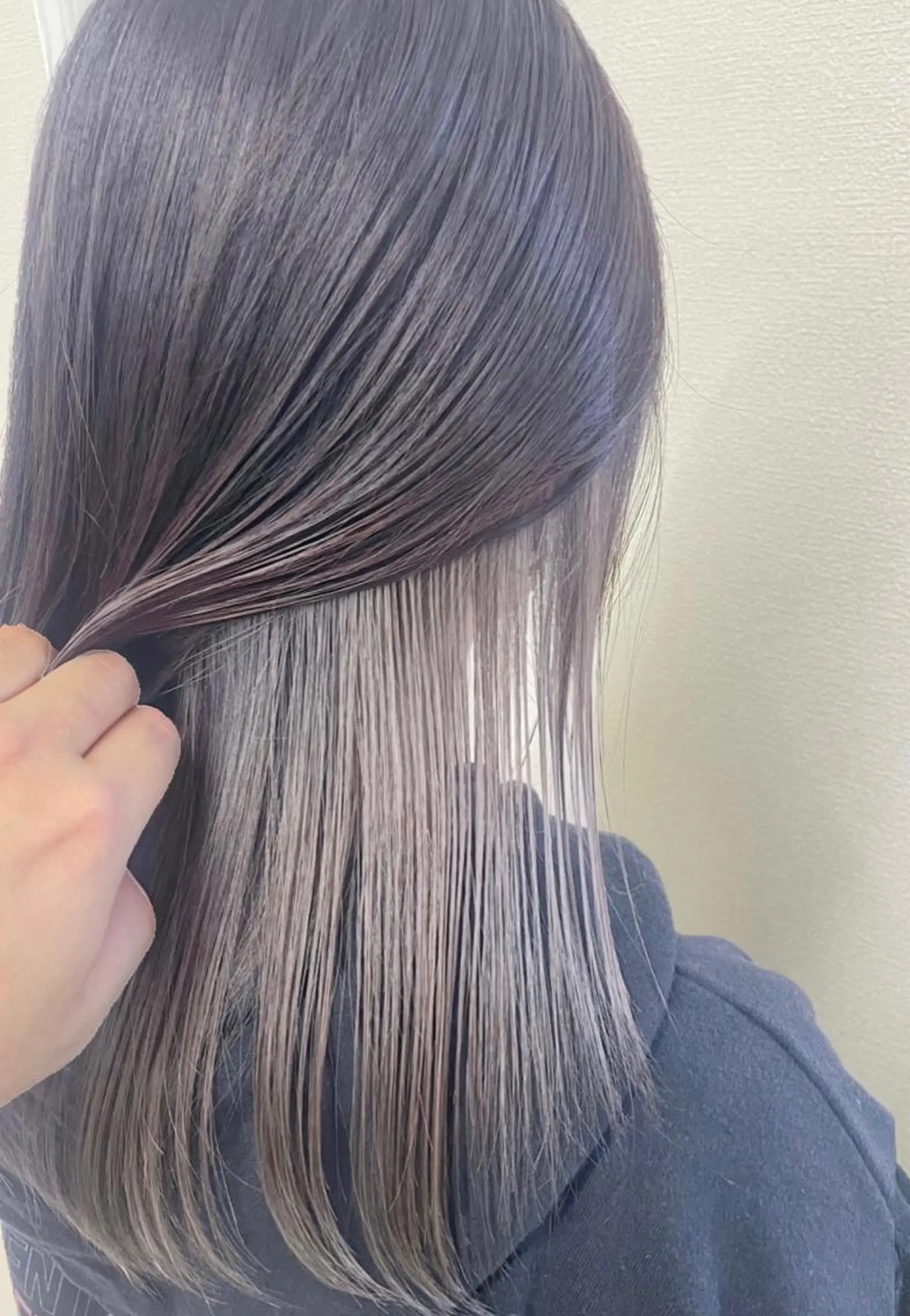 セミロング カラー ケアブリーチ /髪質 改善/古橋圭史郎のヘアスタイル