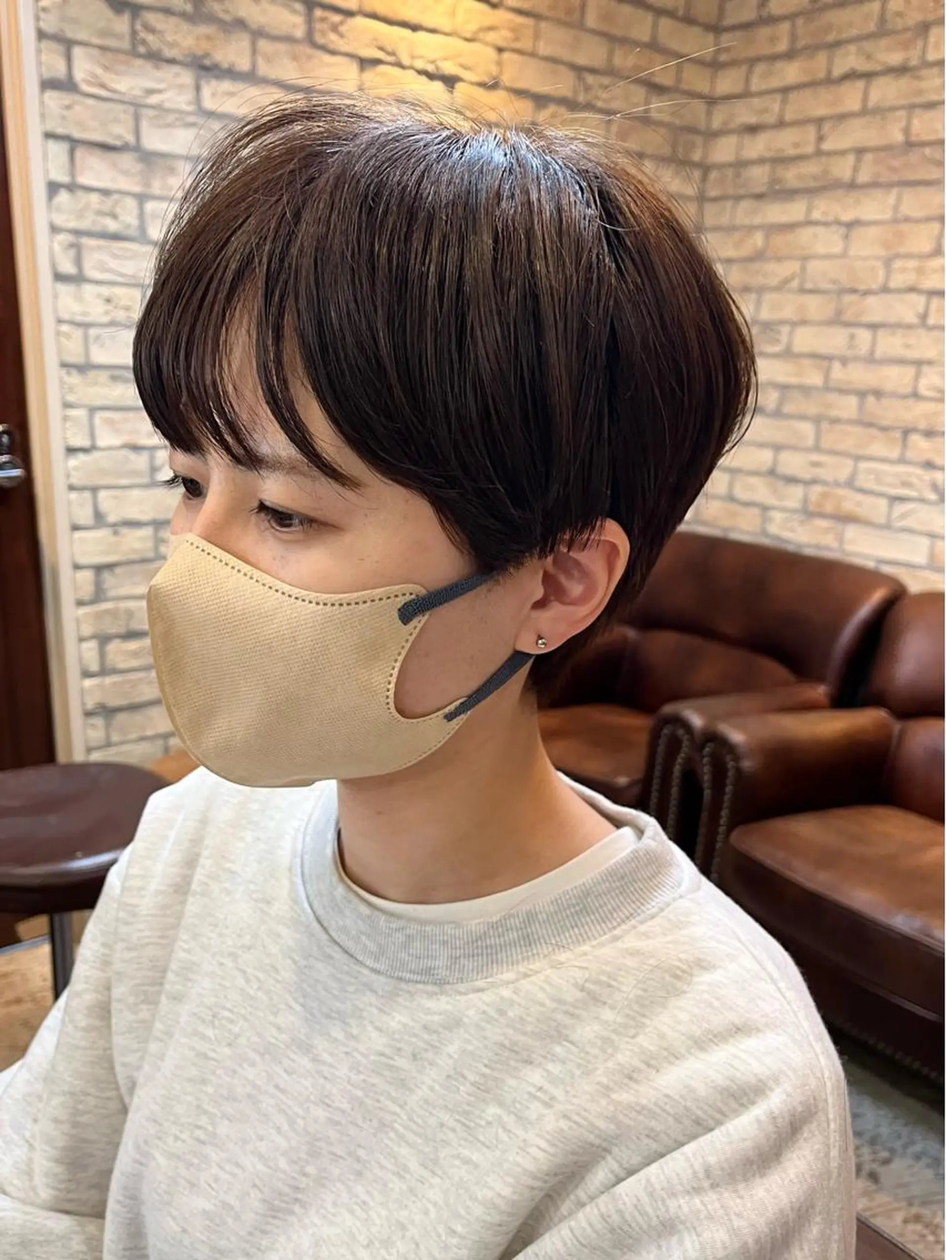 ショート カット ヘアカラー トリートメント ショートスタイル /tomo.のヘアスタイル