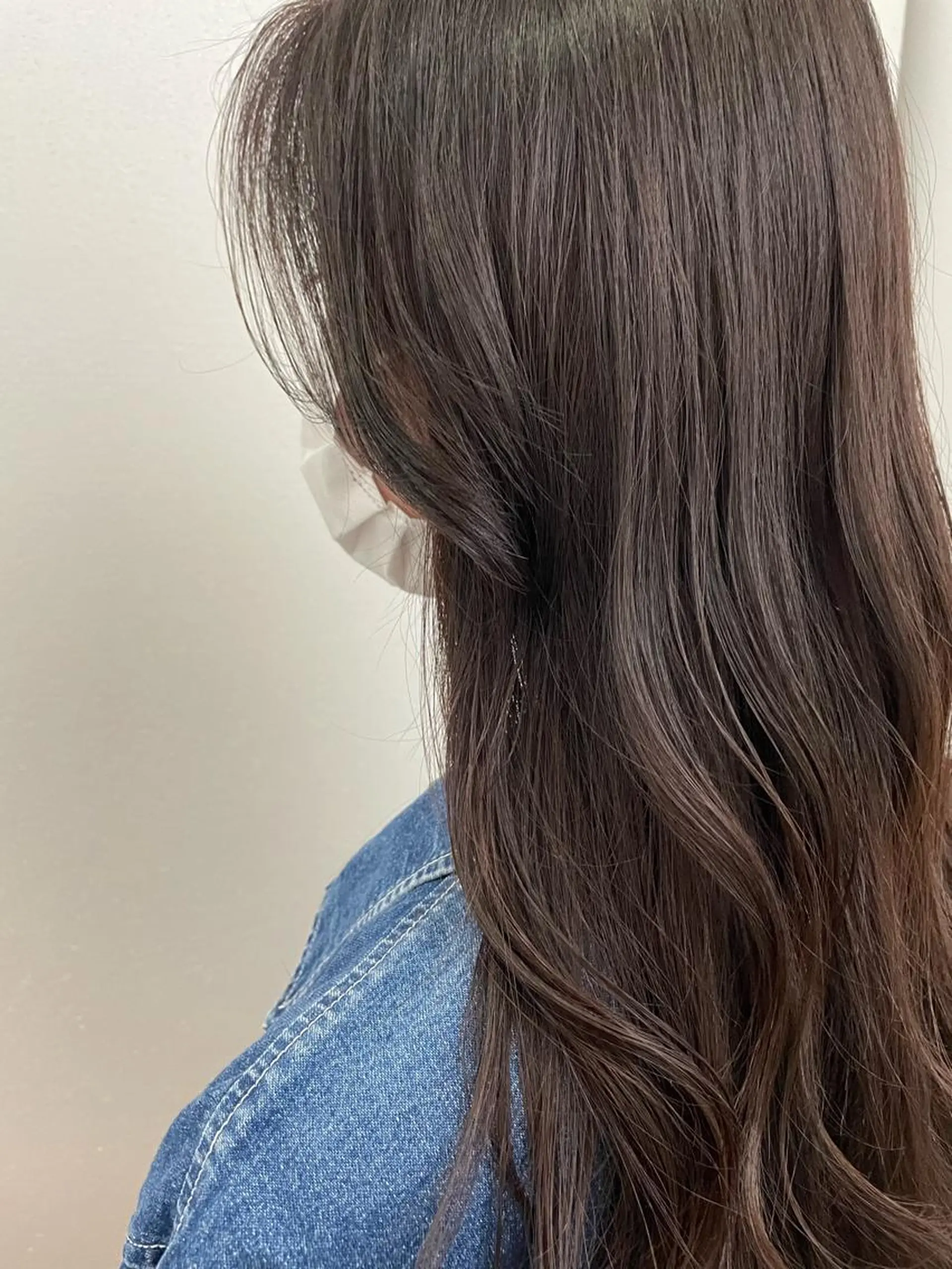 ロング カラー カット ヘアカラー トリートメント アンニュイヘア/ 顔周りカット/眞弓萌のヘアスタイル