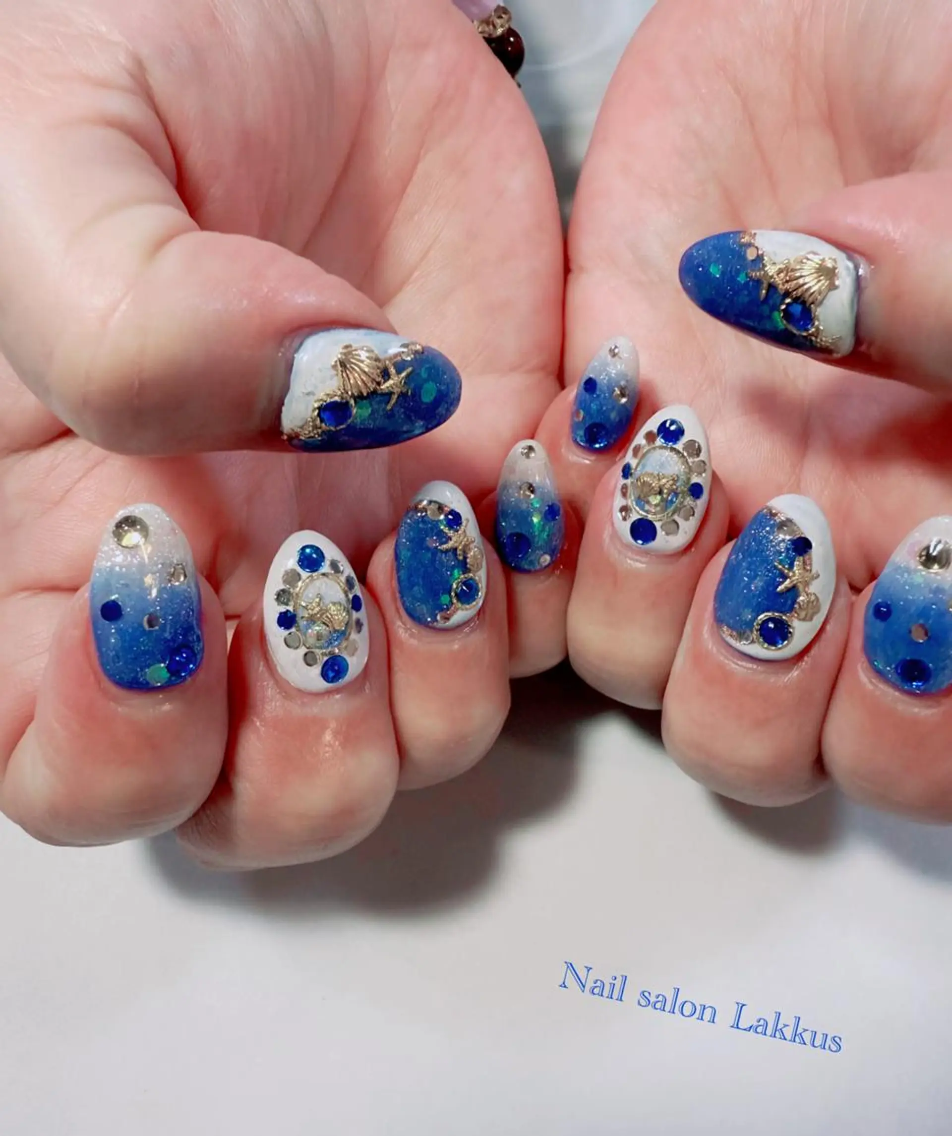 ネイル 夏ネイル Lakkus T－CHIのネイルデザイン