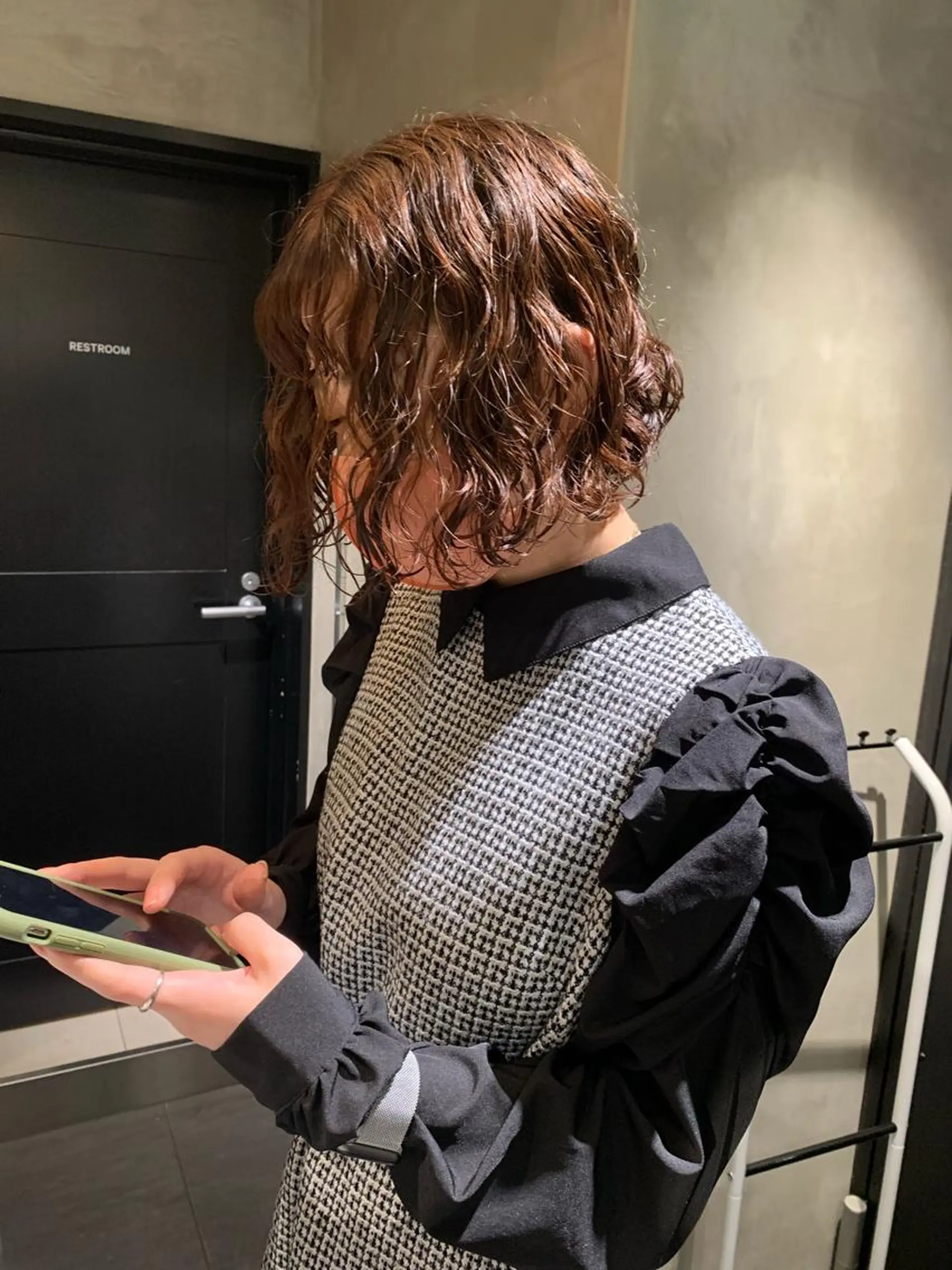 ショート パーマ カット パーマ トリートメント アンニュイヘア🪽 ayumiのヘアスタイル