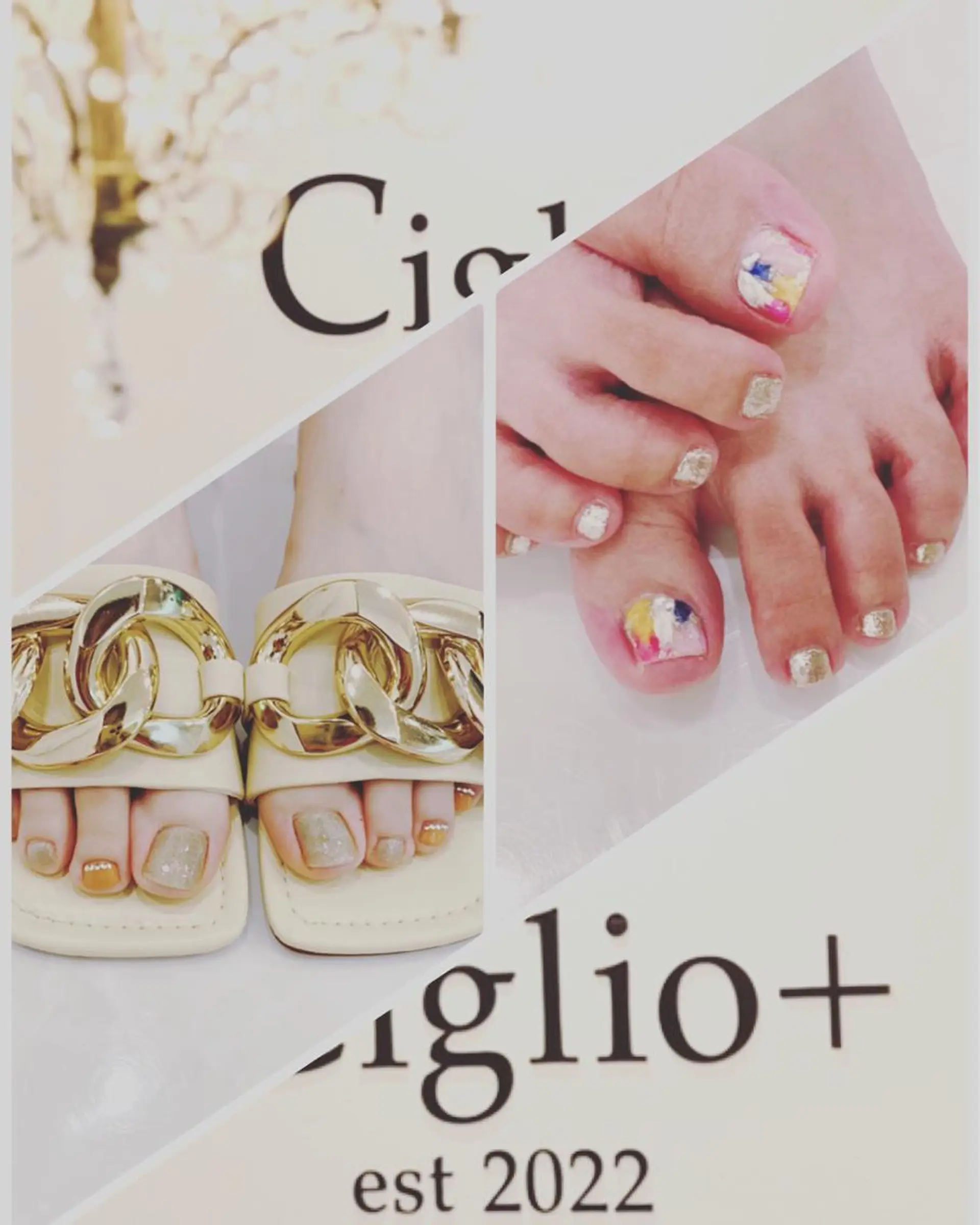 ネイル アートネイル フットネイル ciglio+ MIOのマツエク・マツパデザイン
