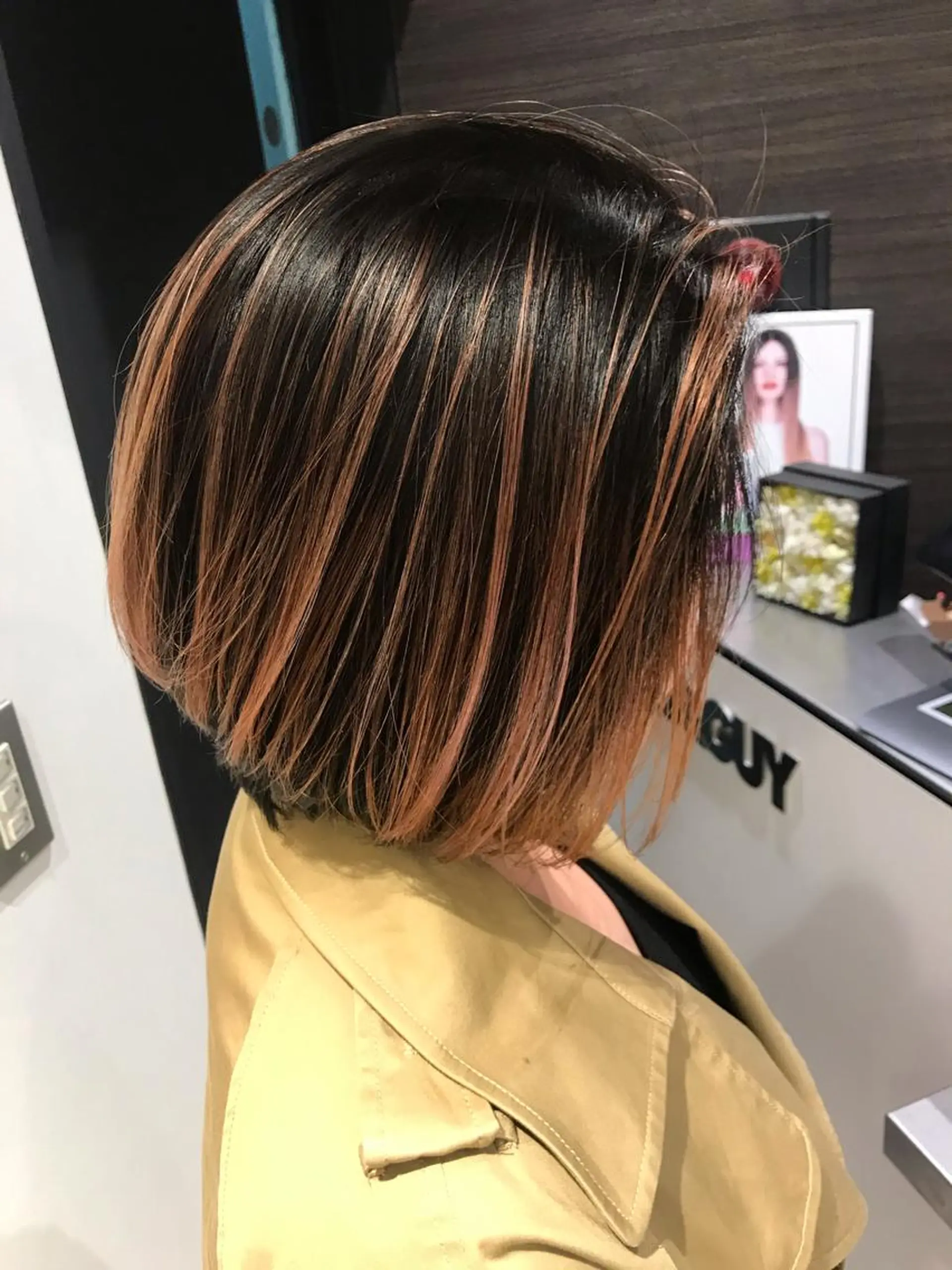 ショート カラー クロスパーマ松永裕久 似合わせカットのヘアスタイル