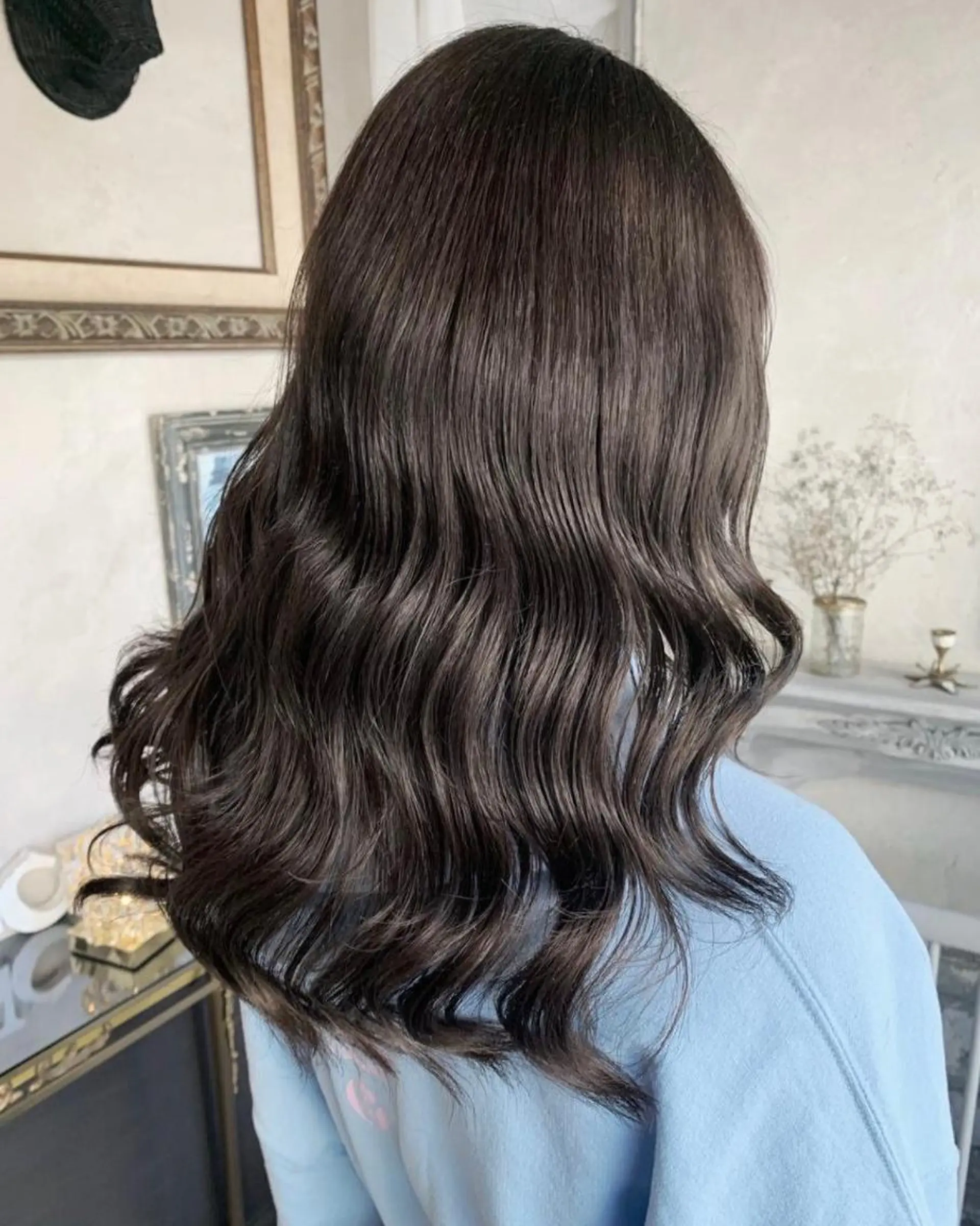 ロング カラー レイヤー/髪質改善 /艶カラー/SAKIのヘアスタイル