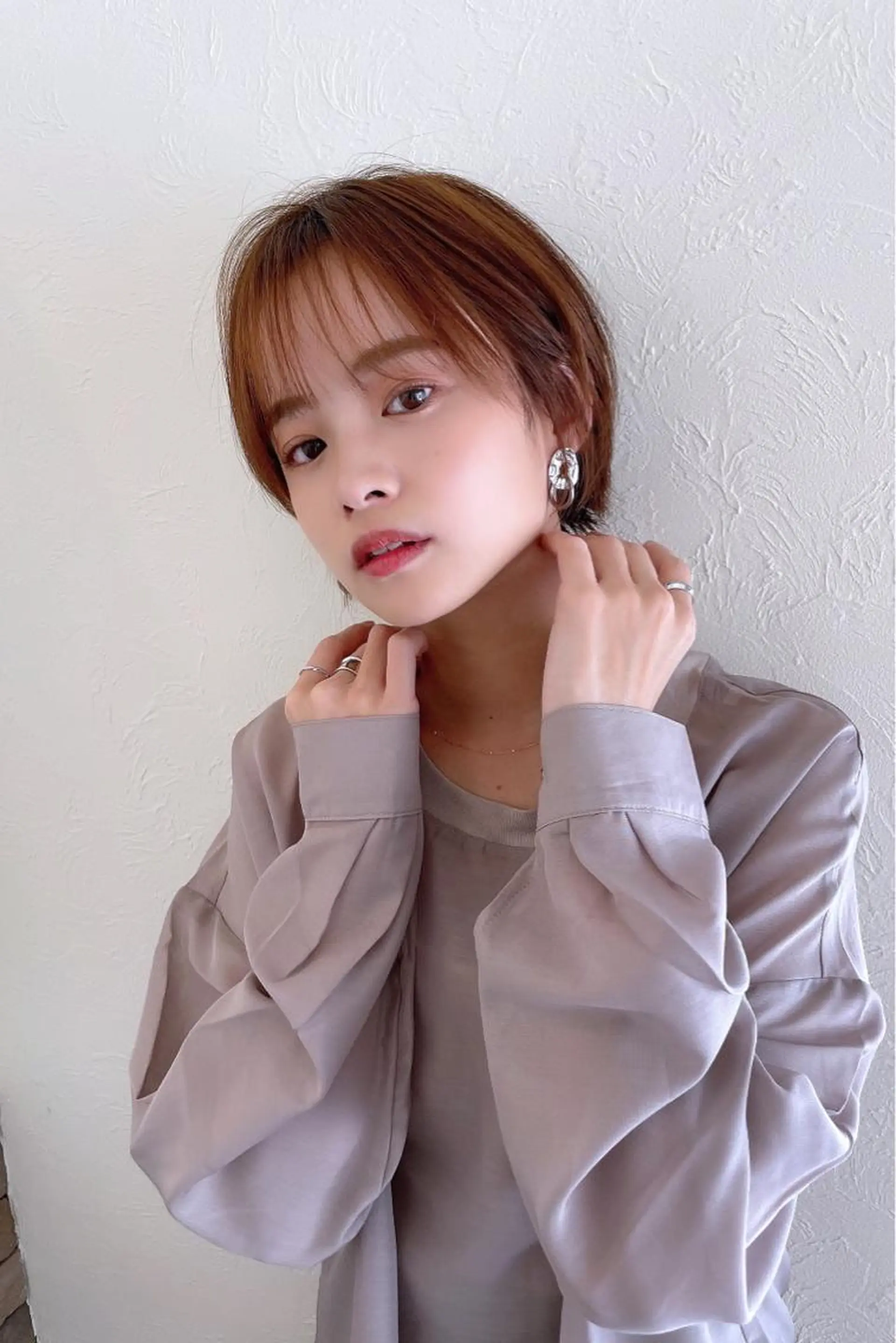 ショート カラー カット ヘアカラー トリートメント ✨レイヤーお任せ✨ 林有里子のヘアスタイル