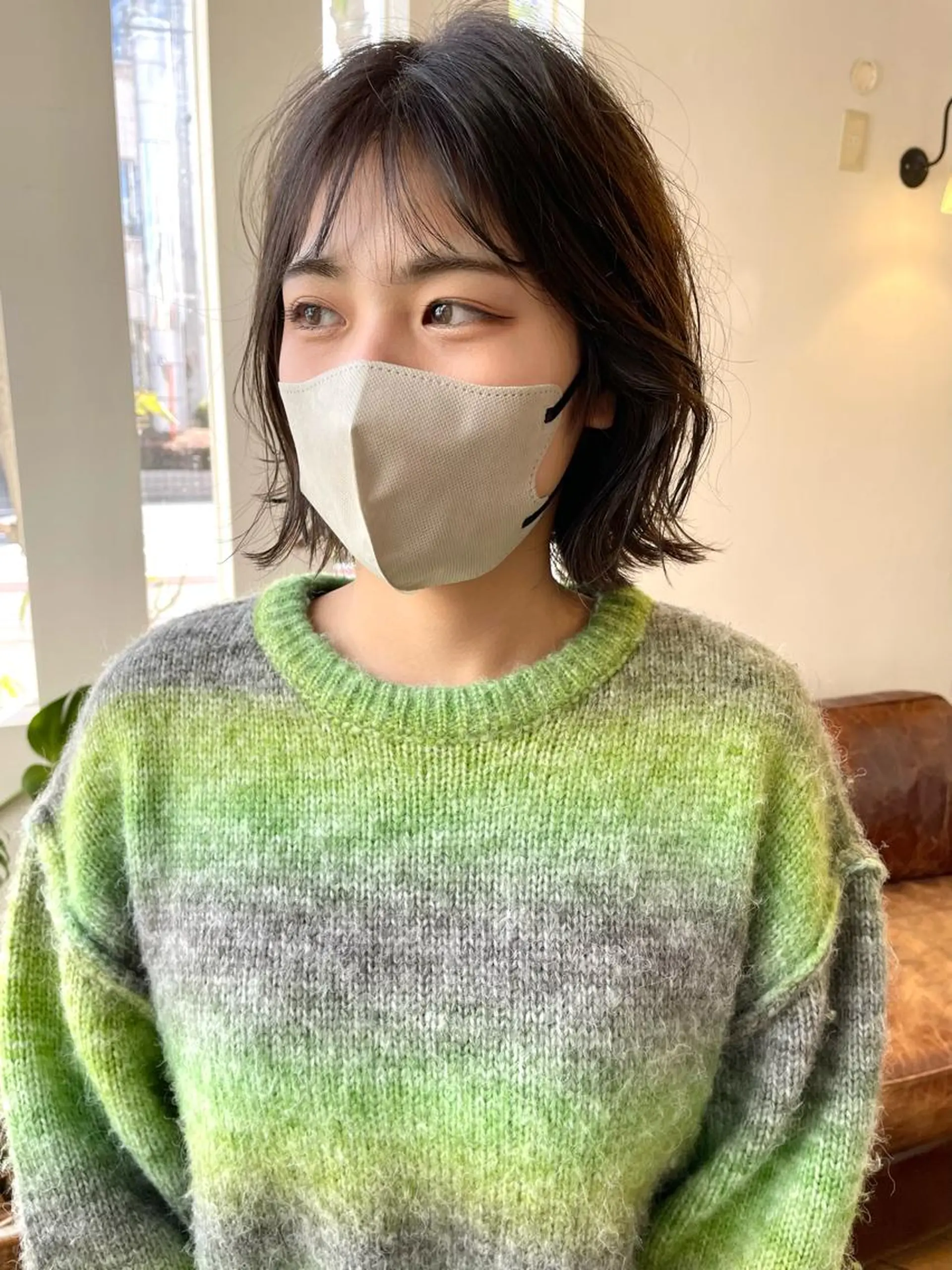 ミディアム 田口 武英のヘアスタイル