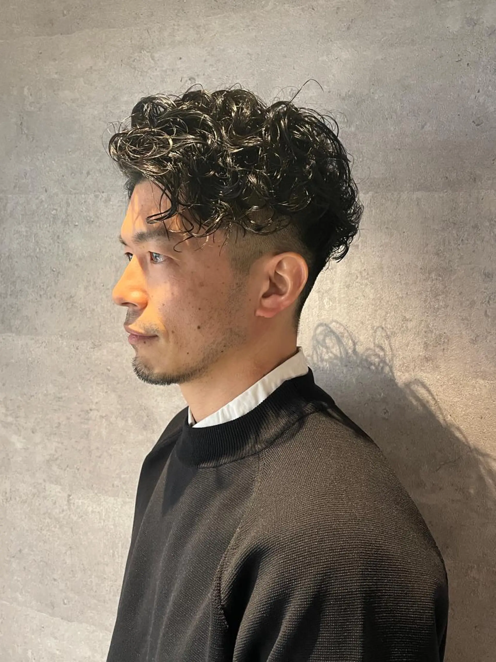 パーマ メンズ カット パーマ CoReha  新田 将大のヘアスタイル