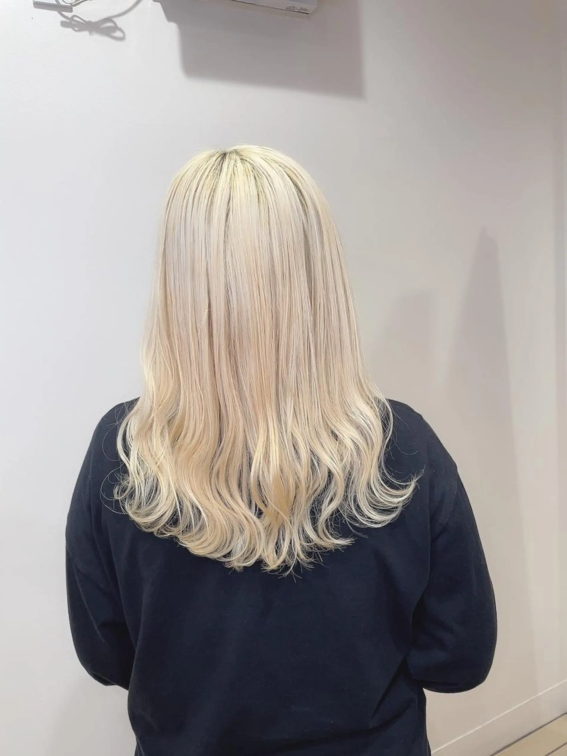 セミロング カラー ヘアカラー トリートメント レイヤー/ハッシュ 渋谷/サッタのヘアスタイル