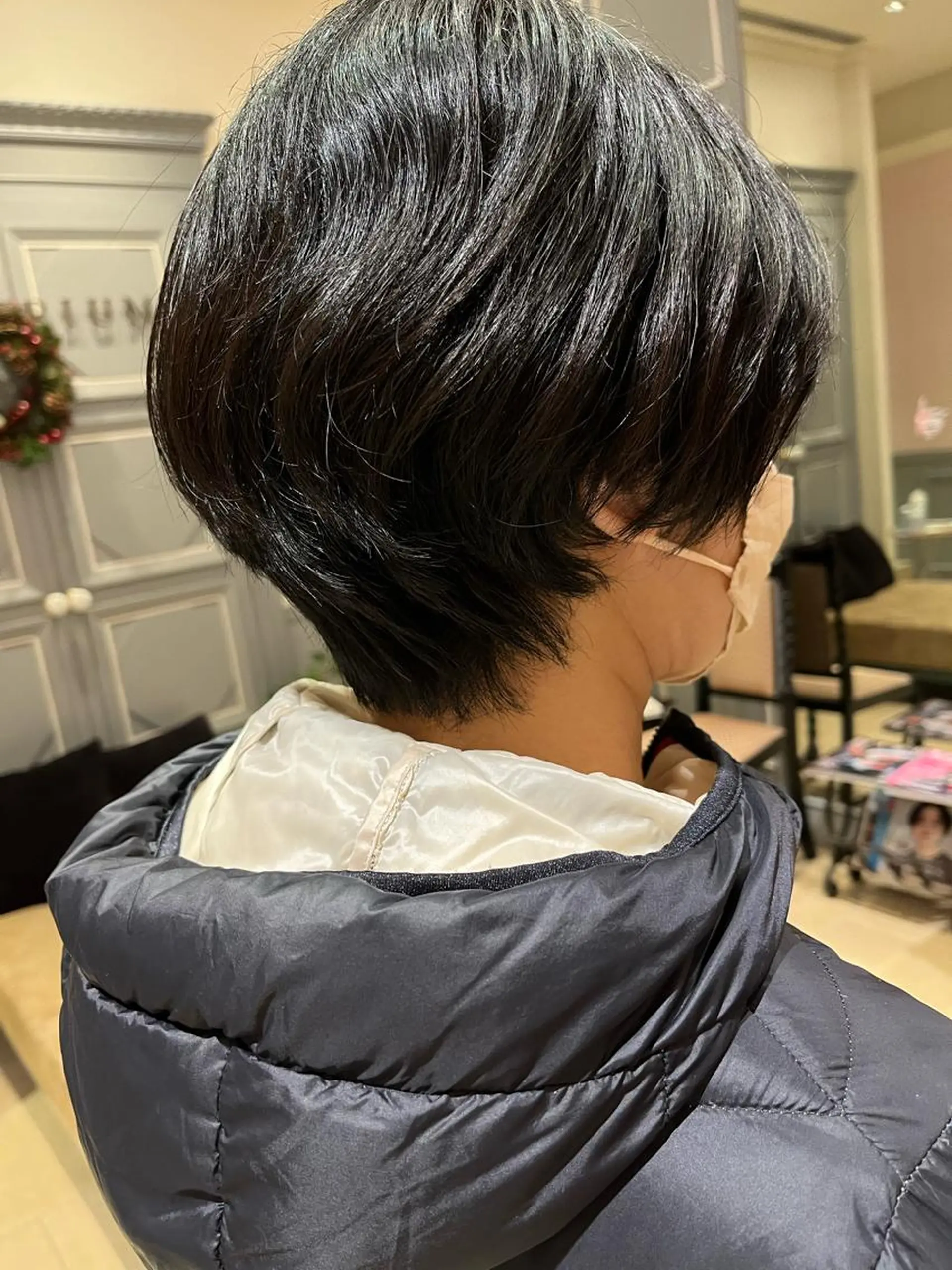 ショート ボブ 梅本 佳容子のヘアスタイル