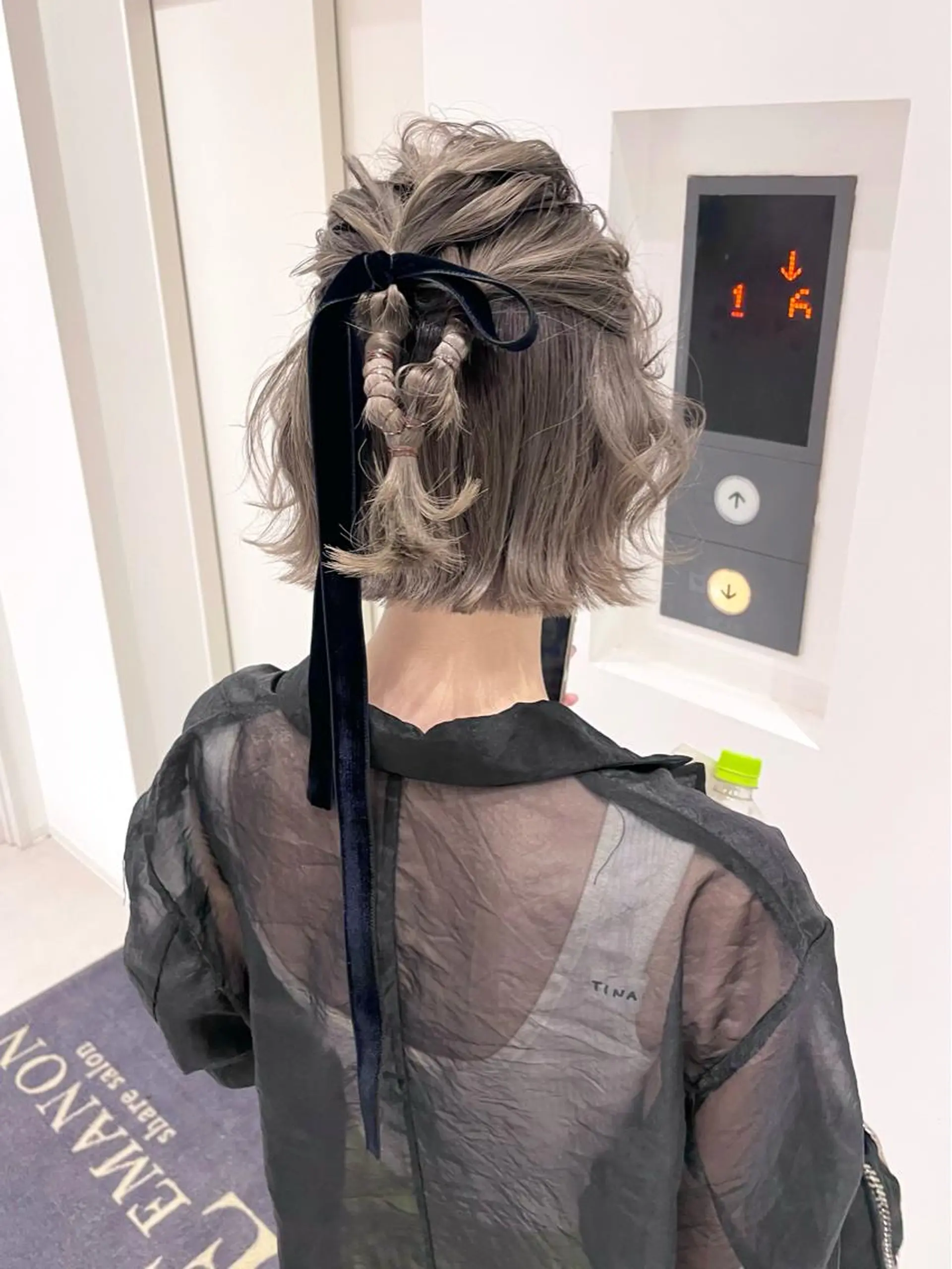 ショート ヘアアレンジ ヘアセット ✴︎Mai✴︎銀座のヘアスタイル