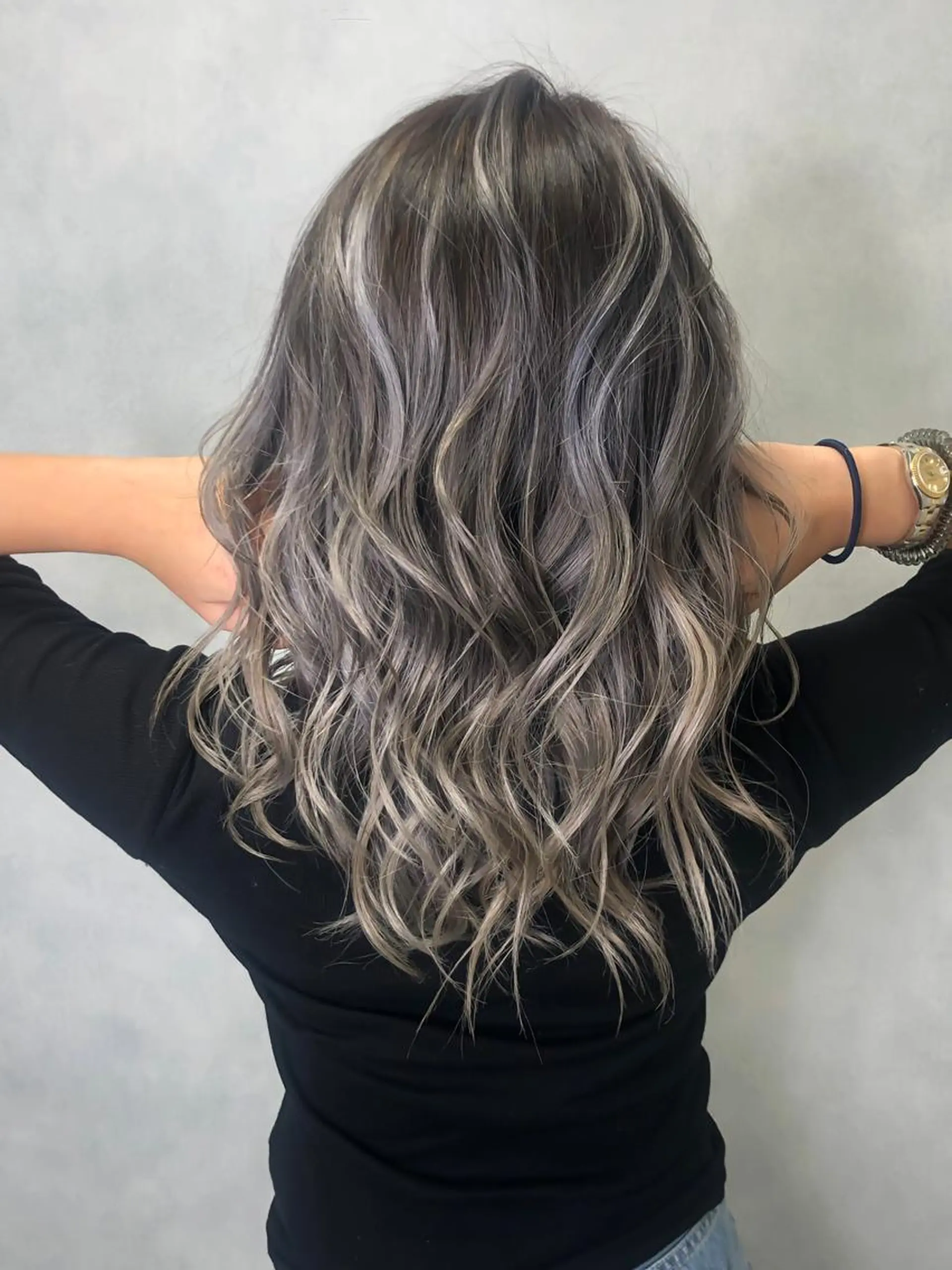 セミロング カラー welring hair salonのヘアスタイル