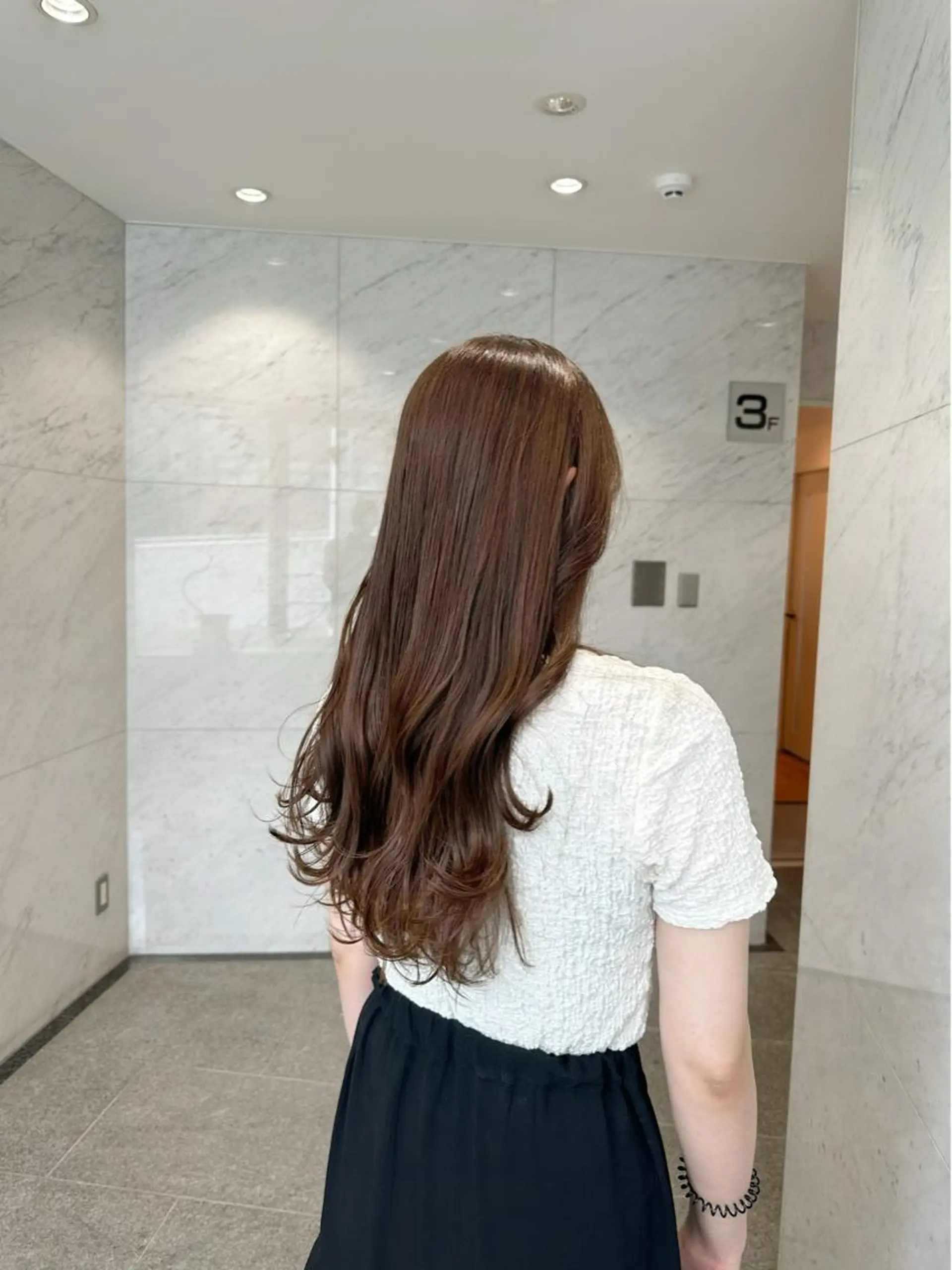 ロング カラー カット ヘアカラー トリートメント Bei Licoldo.Atole【ベイ リコルド アトリ】所属・古田 昂也のヘアスタイル