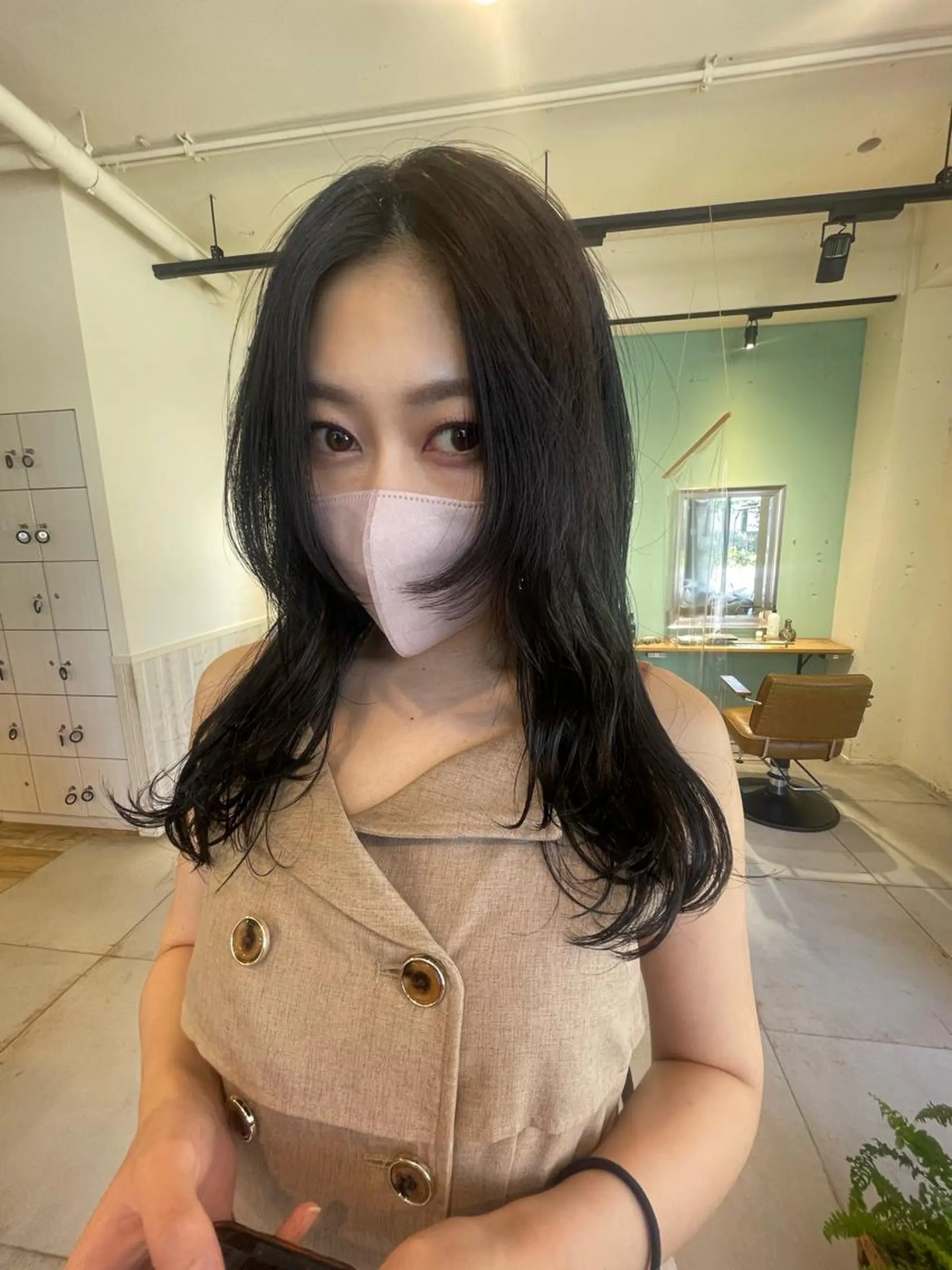 ロング カラー スナコザワ レナのヘアスタイル