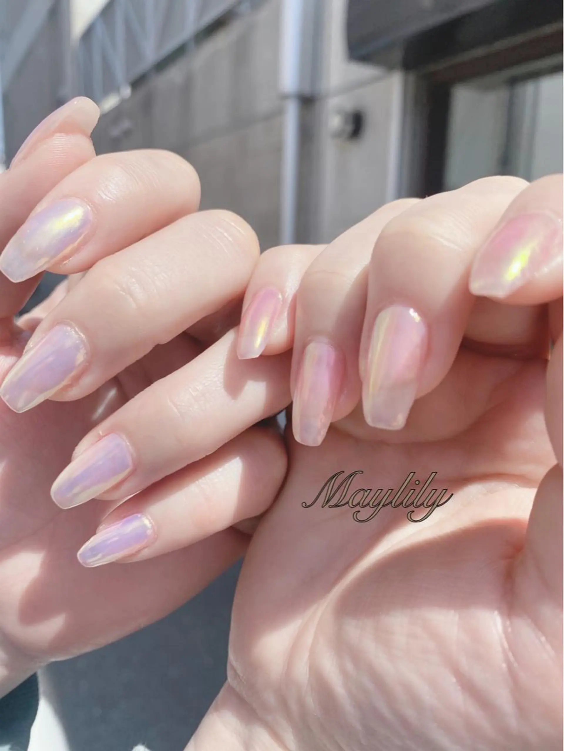 ネイル 持ち込み ハンドネイル Nail salon Maylilyのネイルデザイン