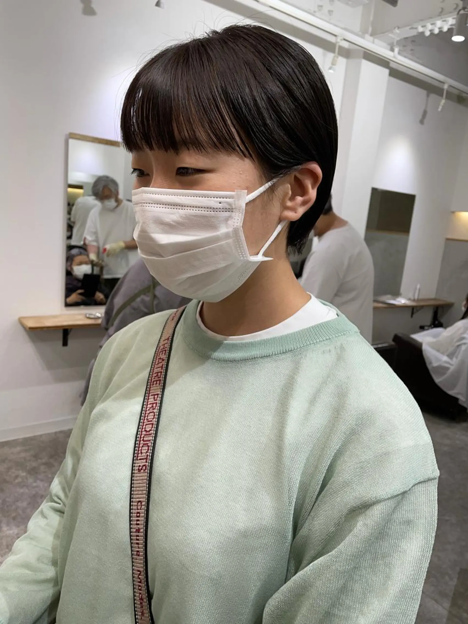 ショート カラー カット ヘアカラー トリートメント パーマ/透明感カラー /ボブ/吉田一生のヘアスタイル