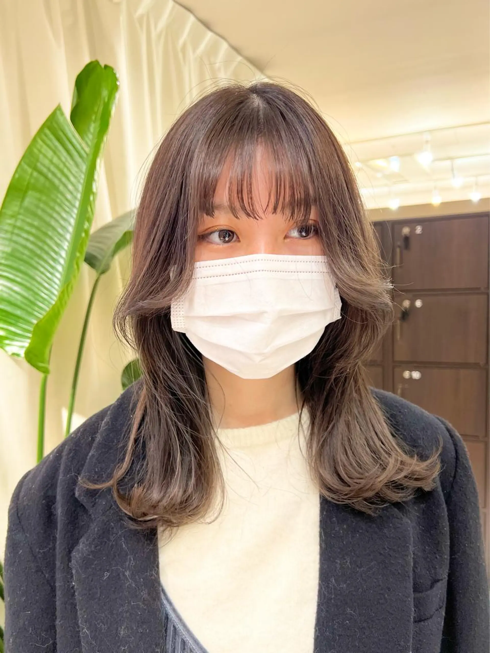 セミロング 【韓国風くびれヘア】 joule小木曽輝のヘアスタイル