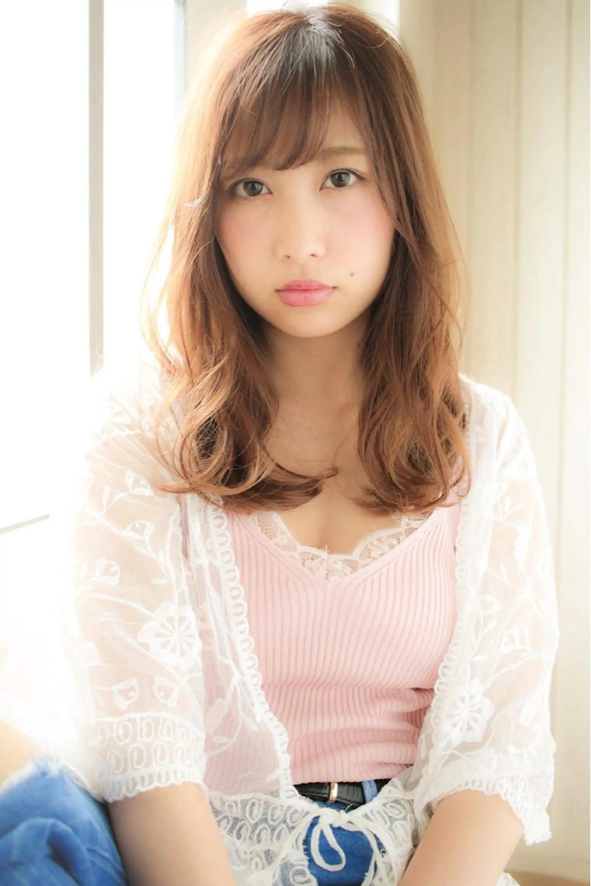 セミロング うる艶/レイヤー 🪞池袋LAND🪞のヘアスタイル