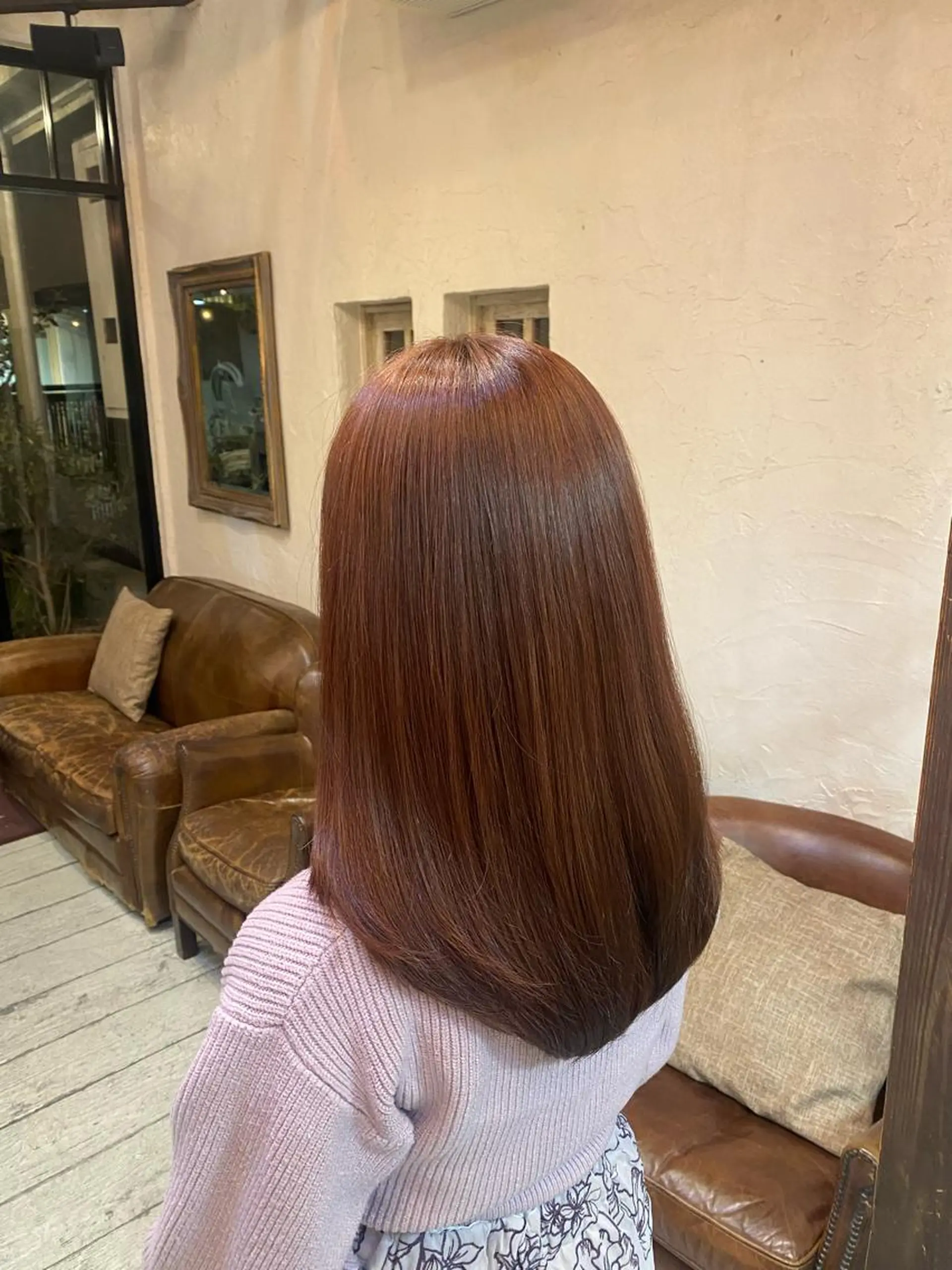 セミロング トリートメント Belle 並木通り店所属・rena/レイヤー /メンズ◎のヘアスタイル