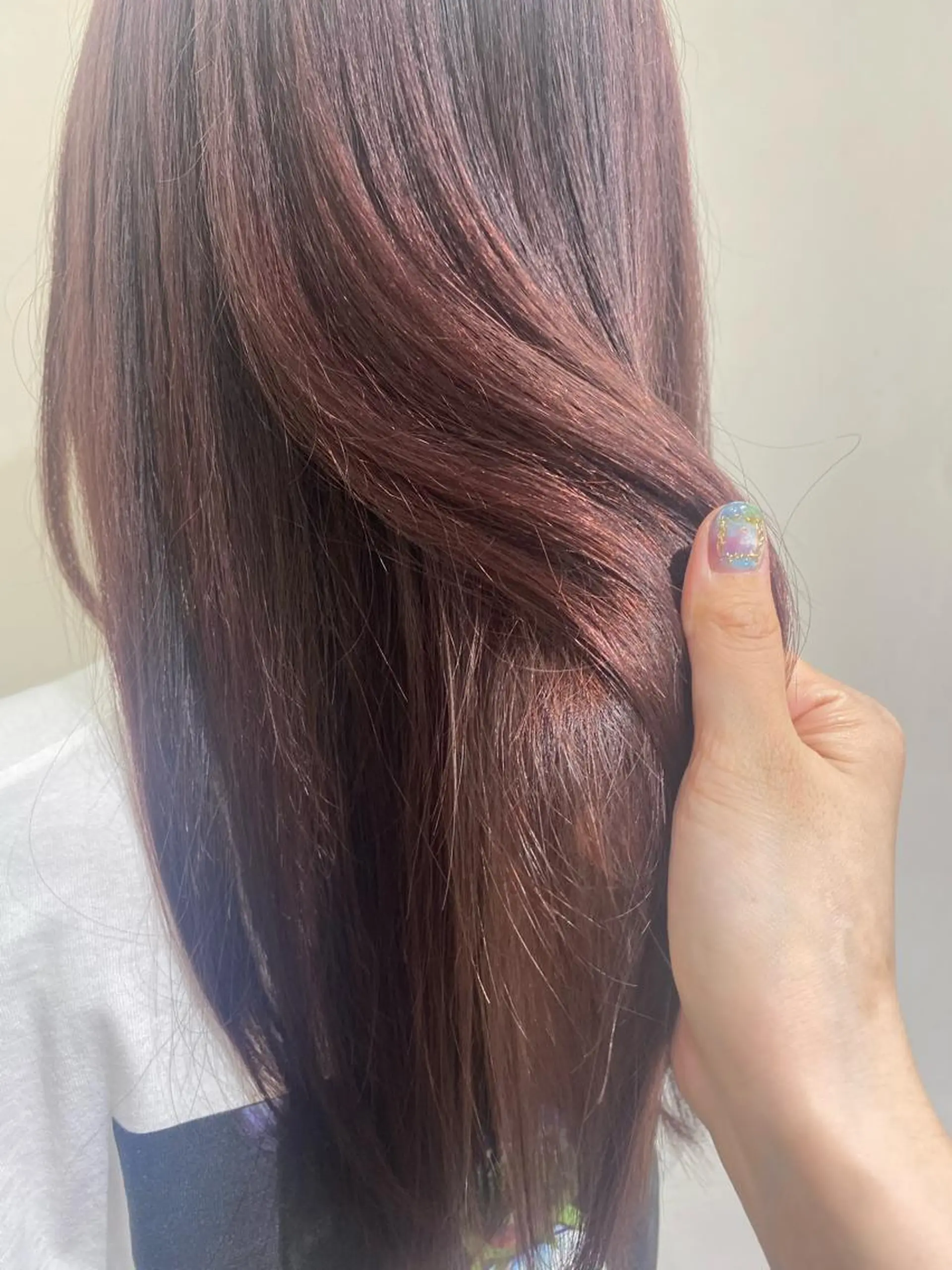 セミロング カラー 🎗️【ヘアセット 美眉】吉川玲🎗️のヘアスタイル