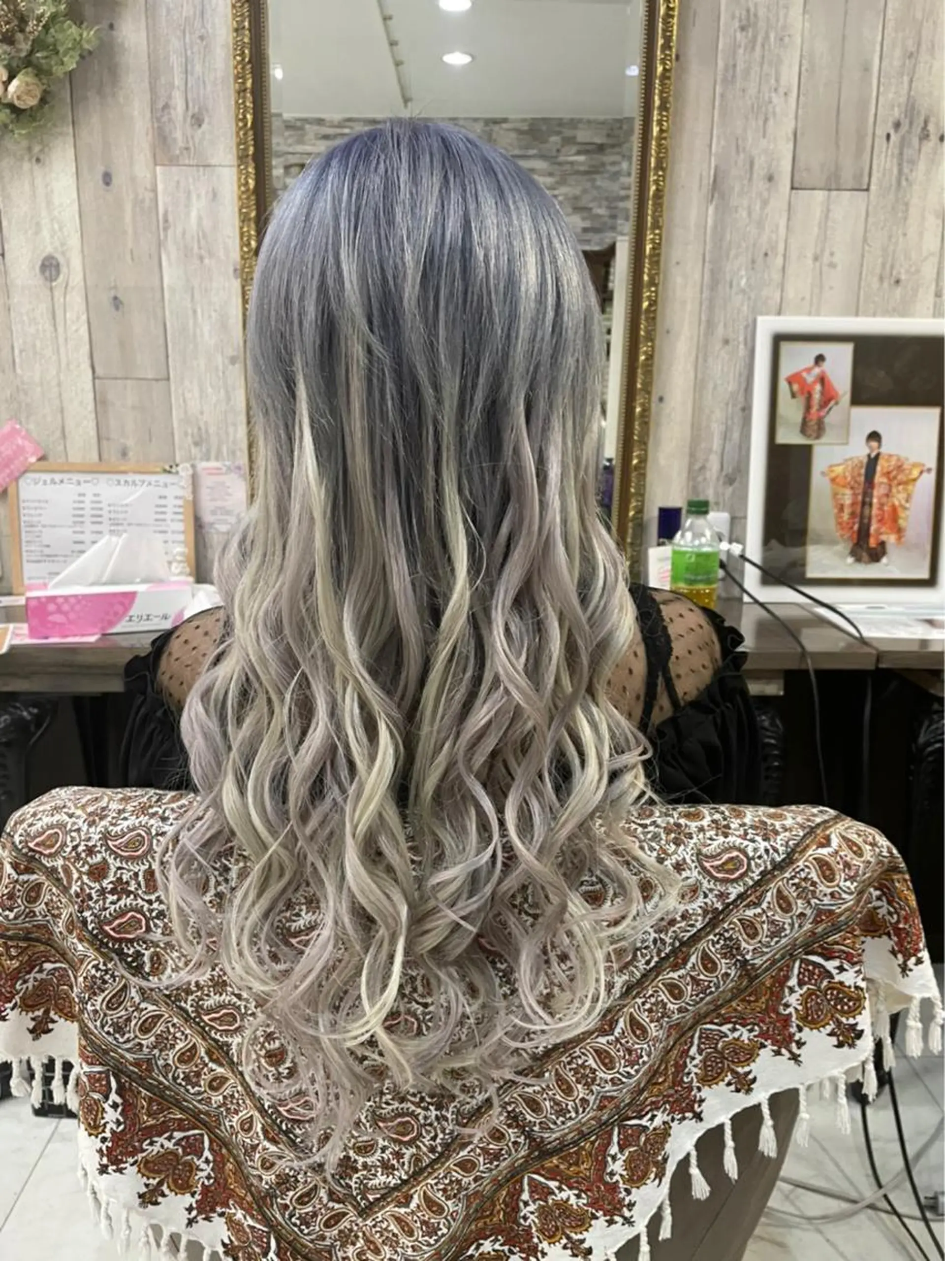 ショート シールエクステ エクステ エクステ ハイトーン Arphyのヘアスタイル