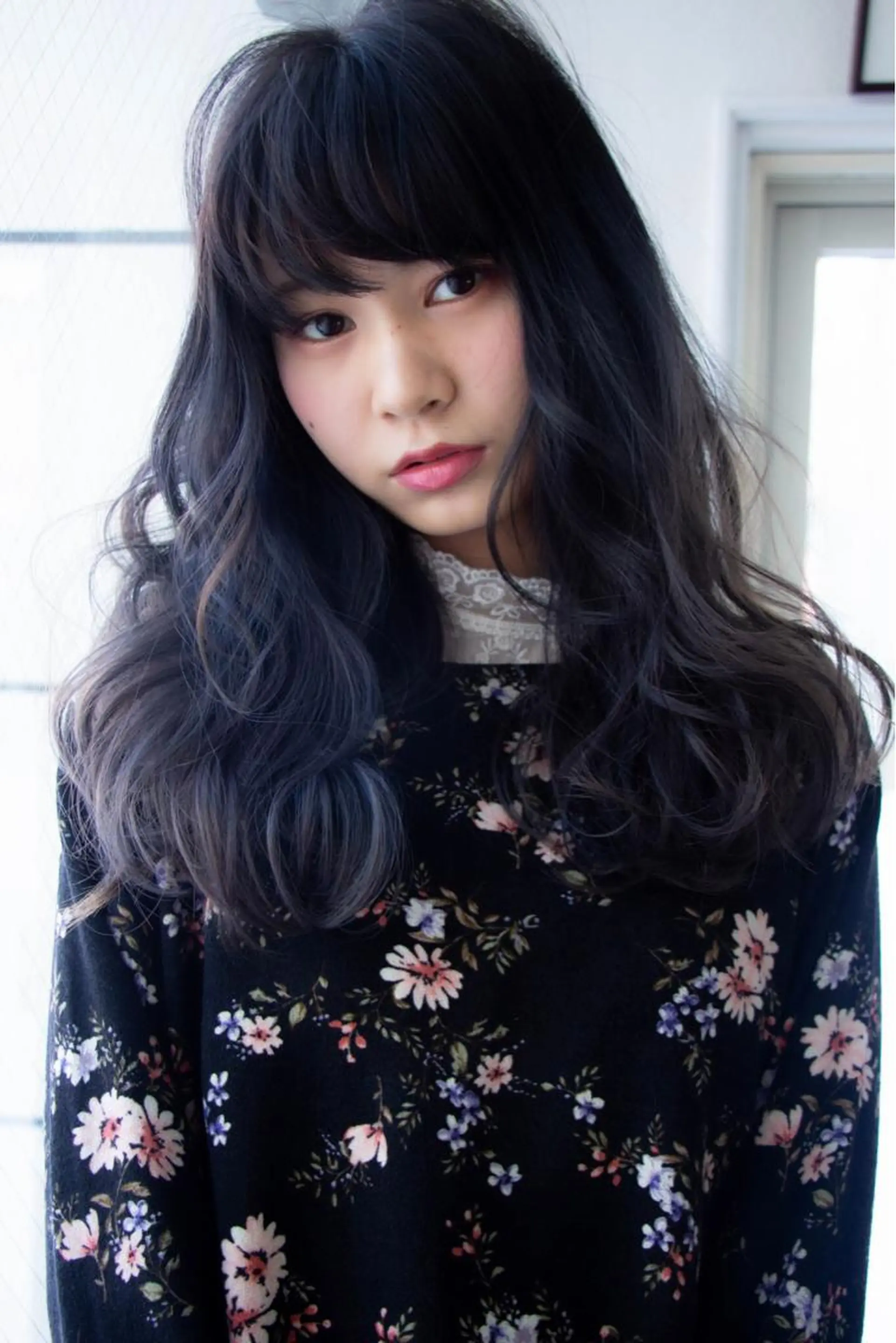 セミロング カラー ヘアアレンジ 【滝川市 美容師】 髙橋昌也のヘアスタイル