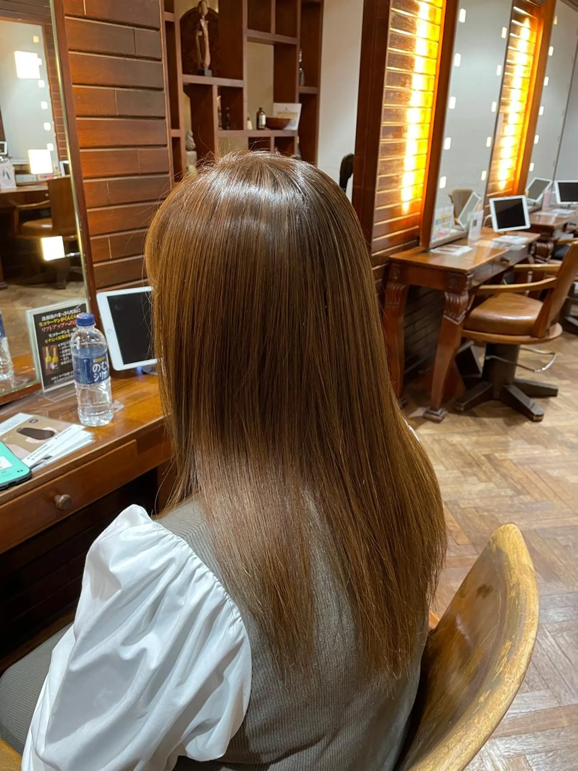 セミロング 髪質改善 stylist YUTOのヘアスタイル