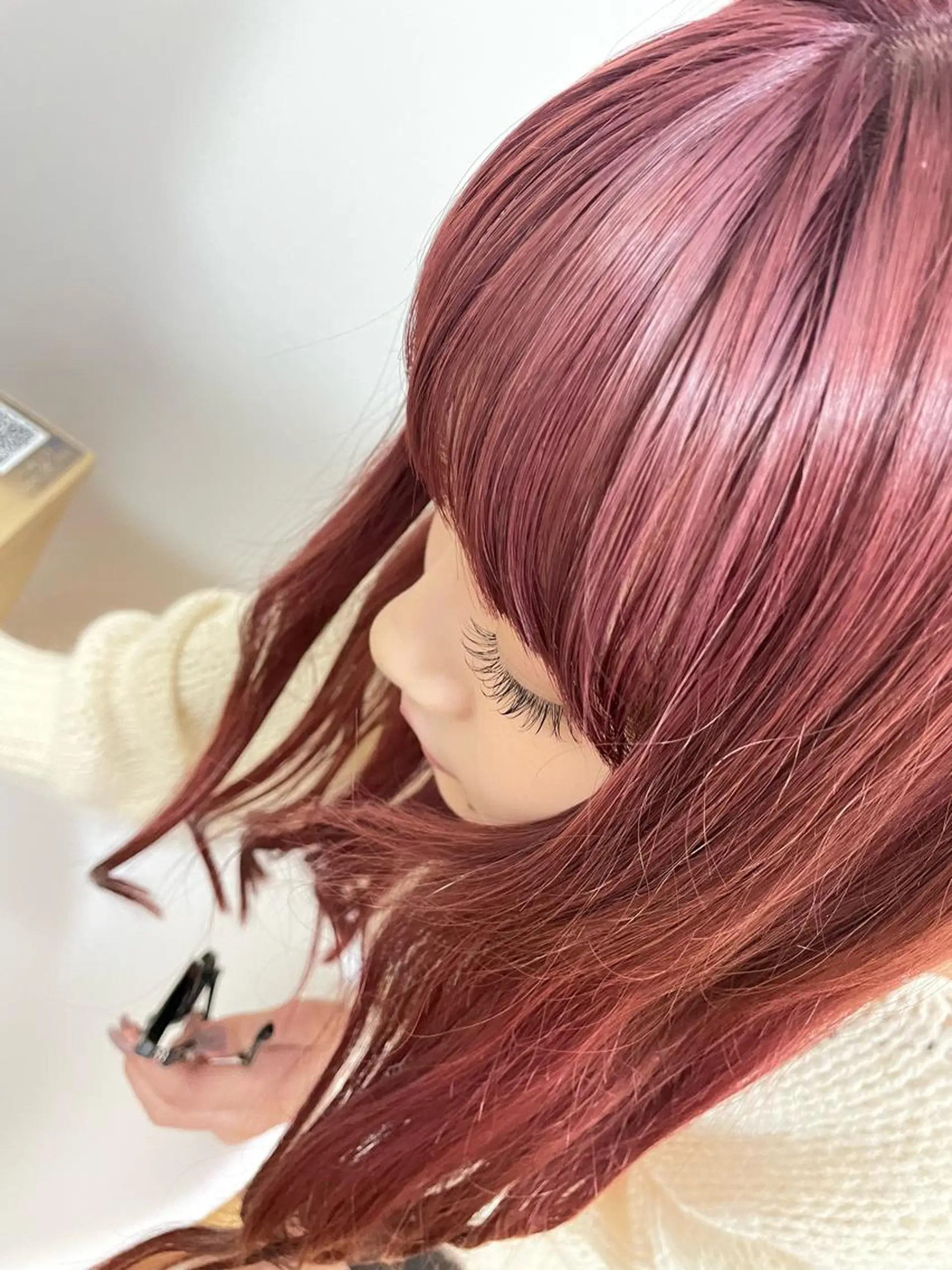 マツエク・マツパ 勝山 雪菜のヘアスタイル