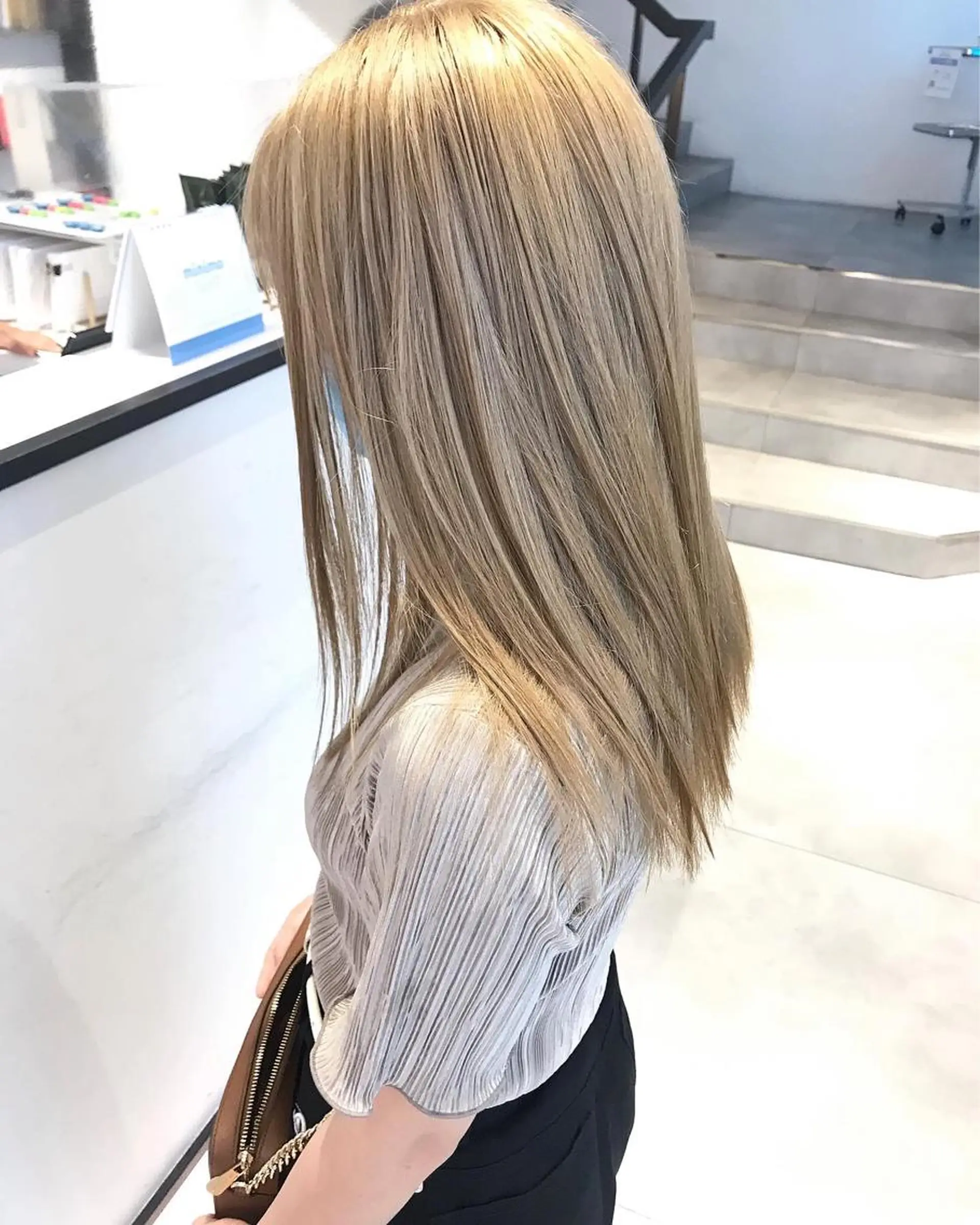 ロング カラー ヘアカラー 🇰🇷カルマパーマ kaito🇰🇷のヘアスタイル