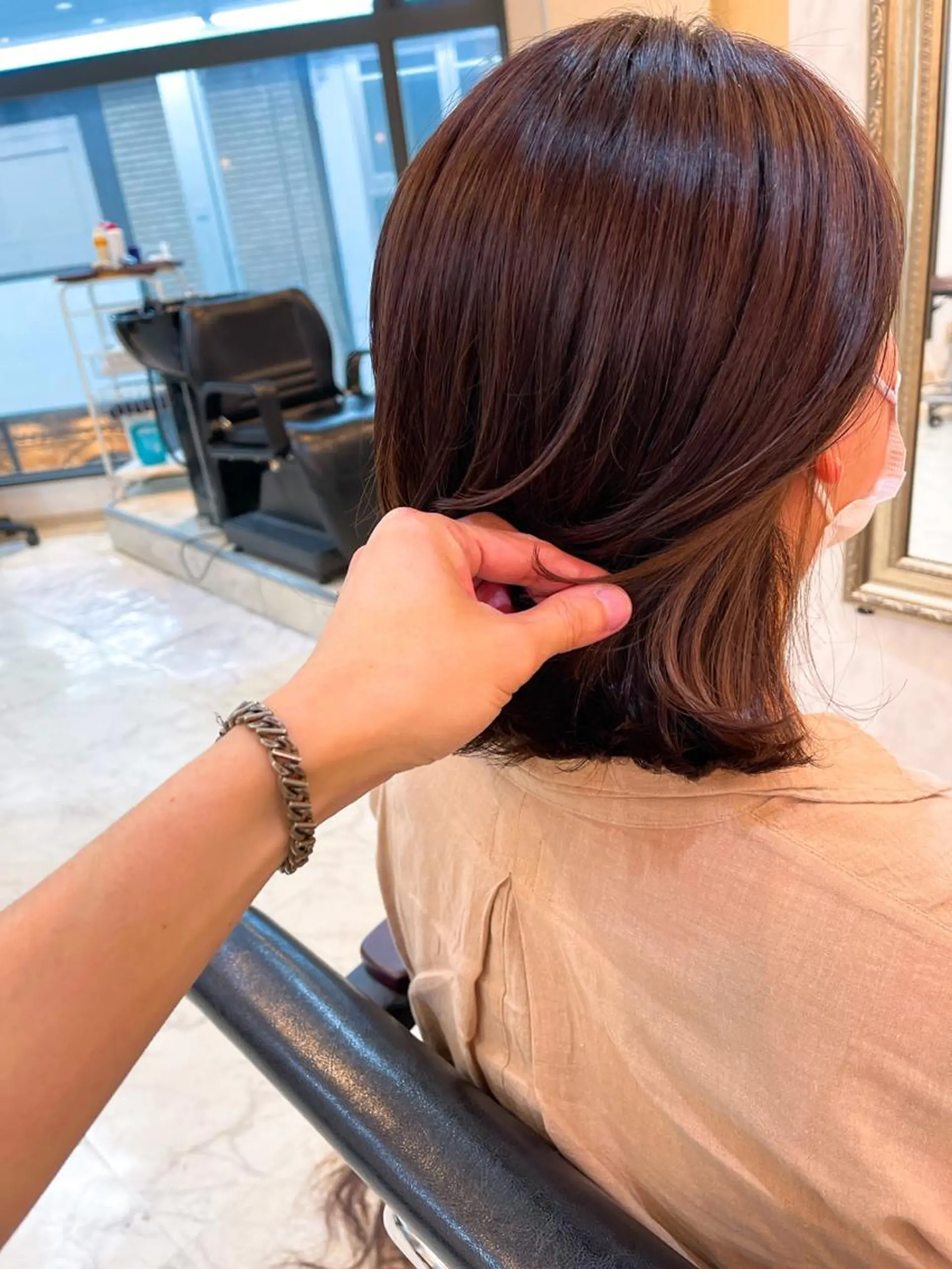 ミディアム カラー カット ヘアカラー トリートメント ☆毎月先着15名まで ☆シバタユートのヘアスタイル