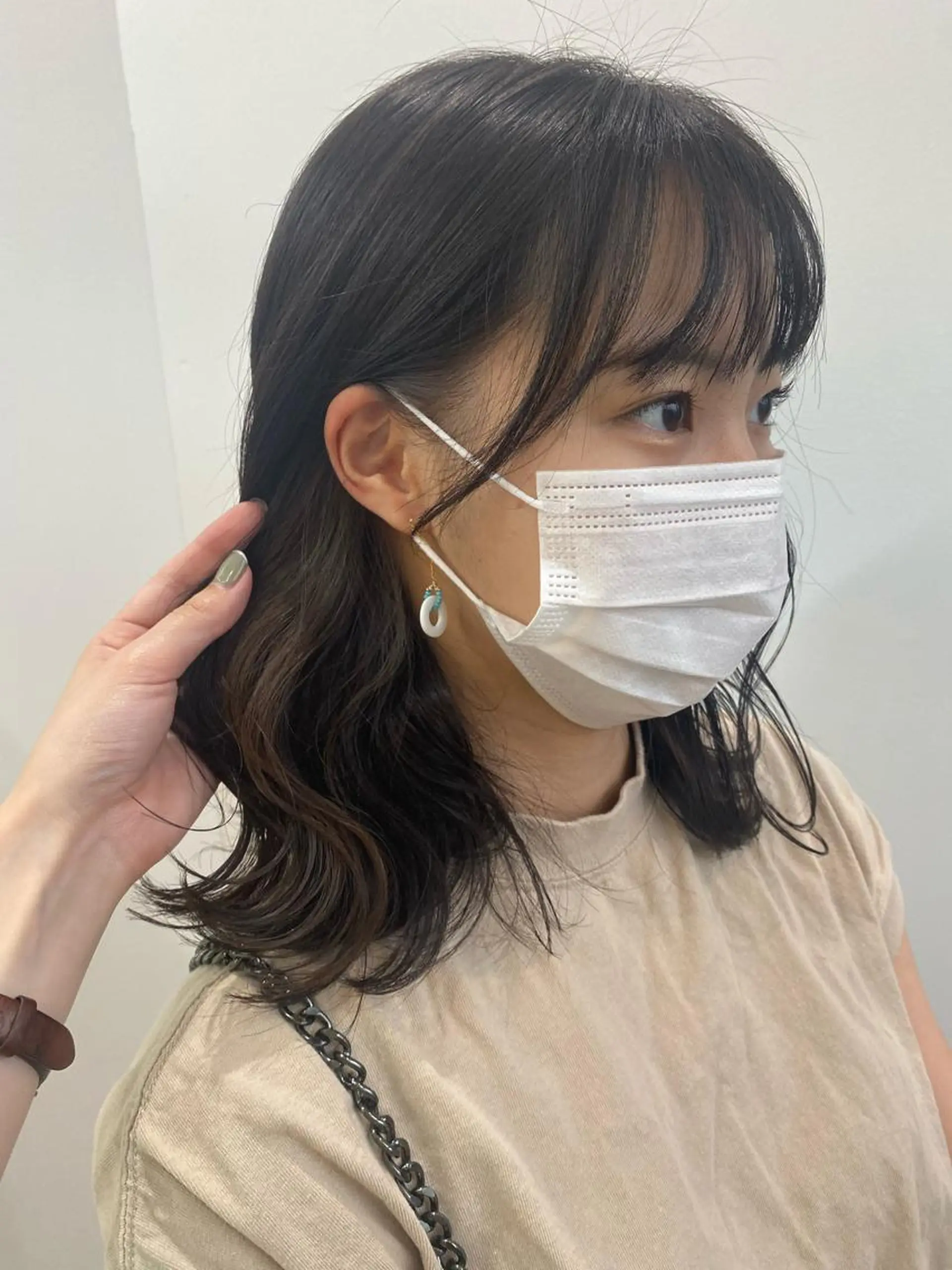 ミディアム カラー ヒラノホナミ 🫧髪質改善🫧のヘアスタイル